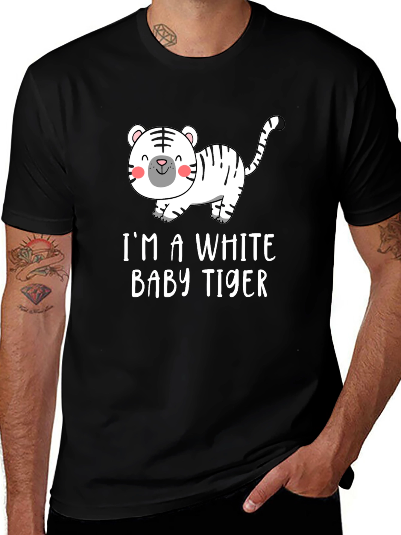 Im A White Baby Tiger T-Shirt