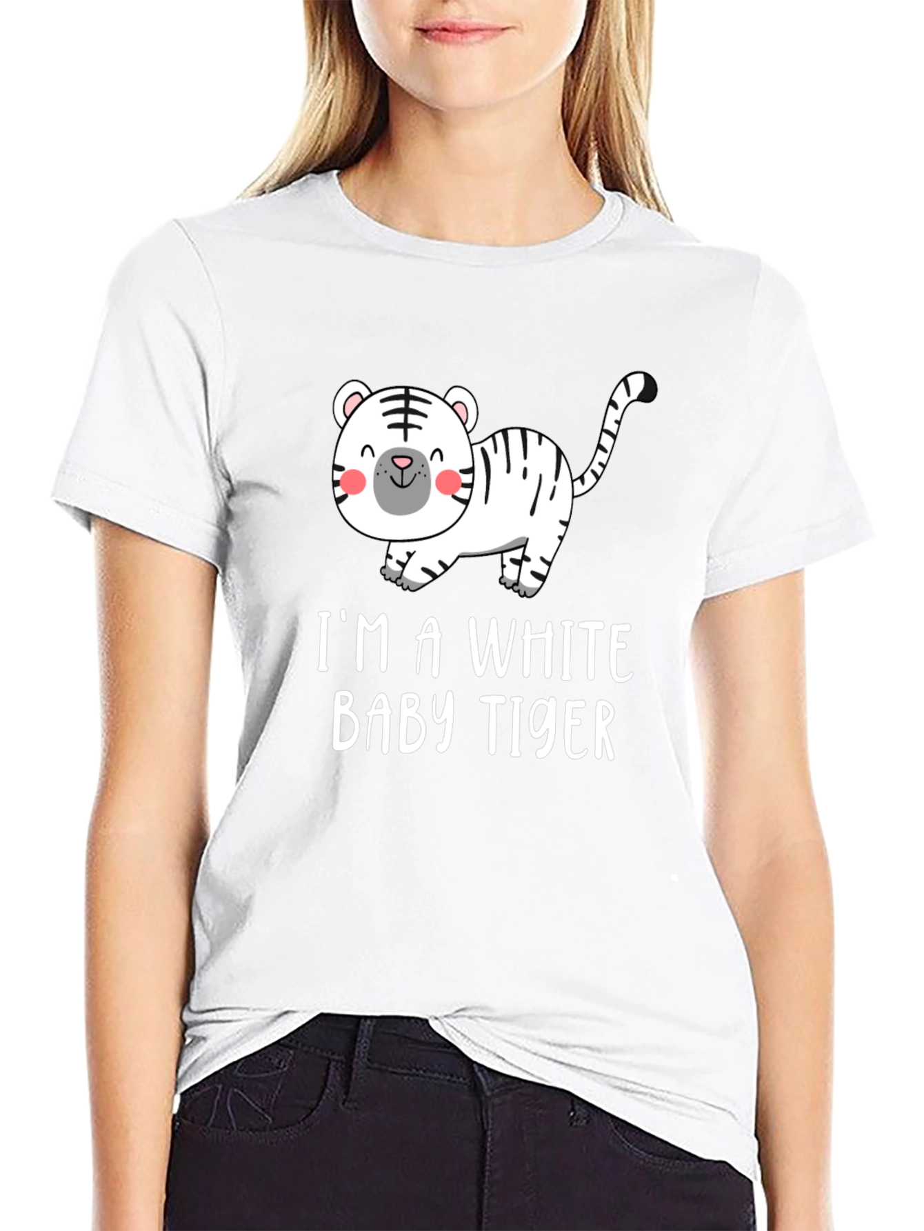 Im A White Baby Tiger T-Shirt