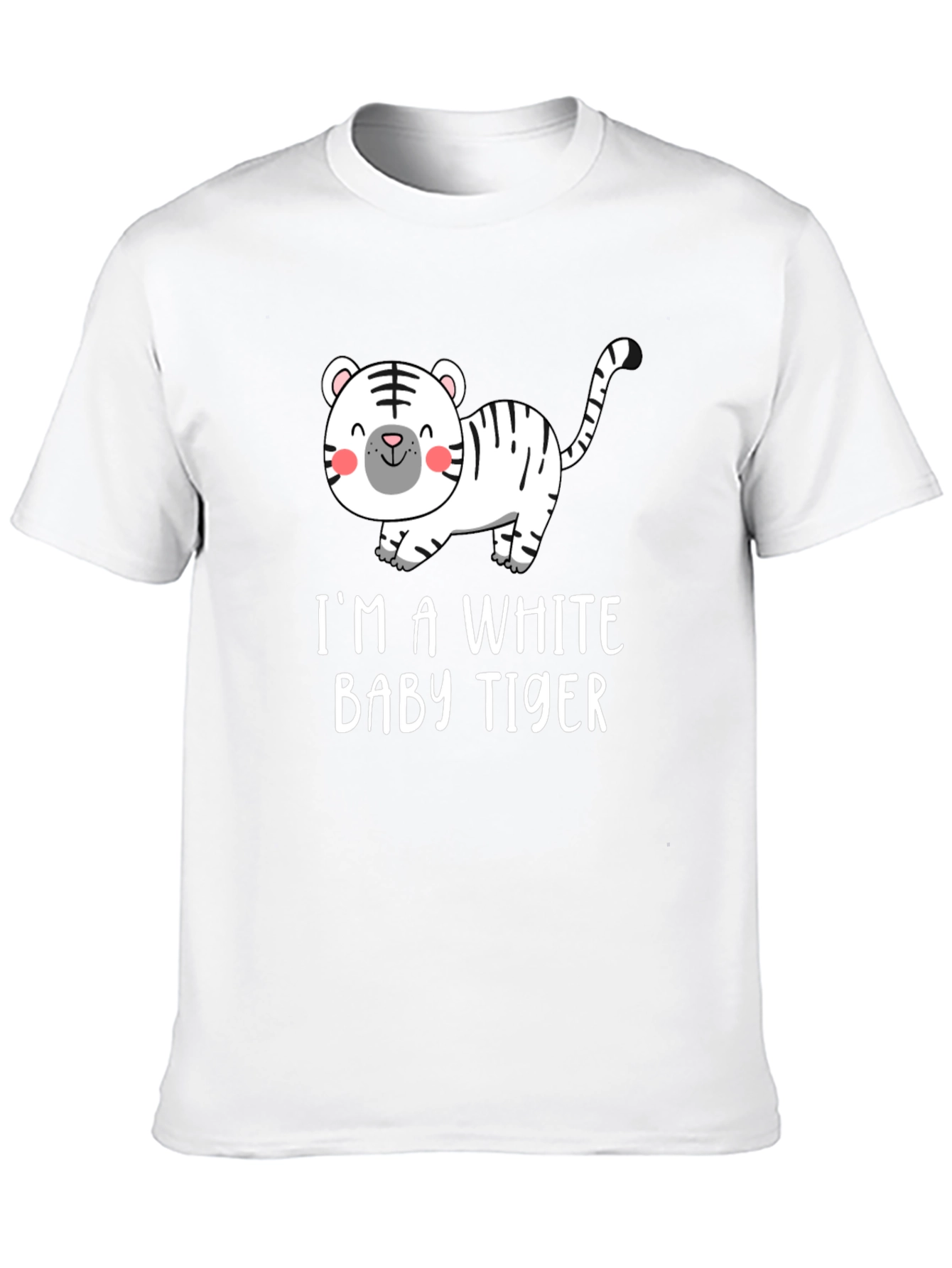 Im A White Baby Tiger T-Shirt