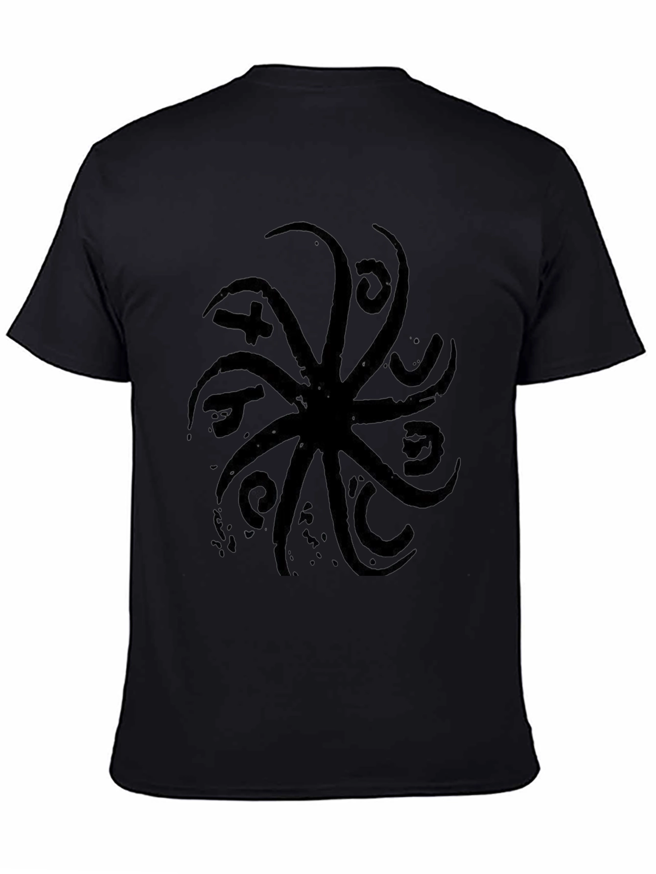 Abstract Octopus Graphic Tee - Soft Cotton