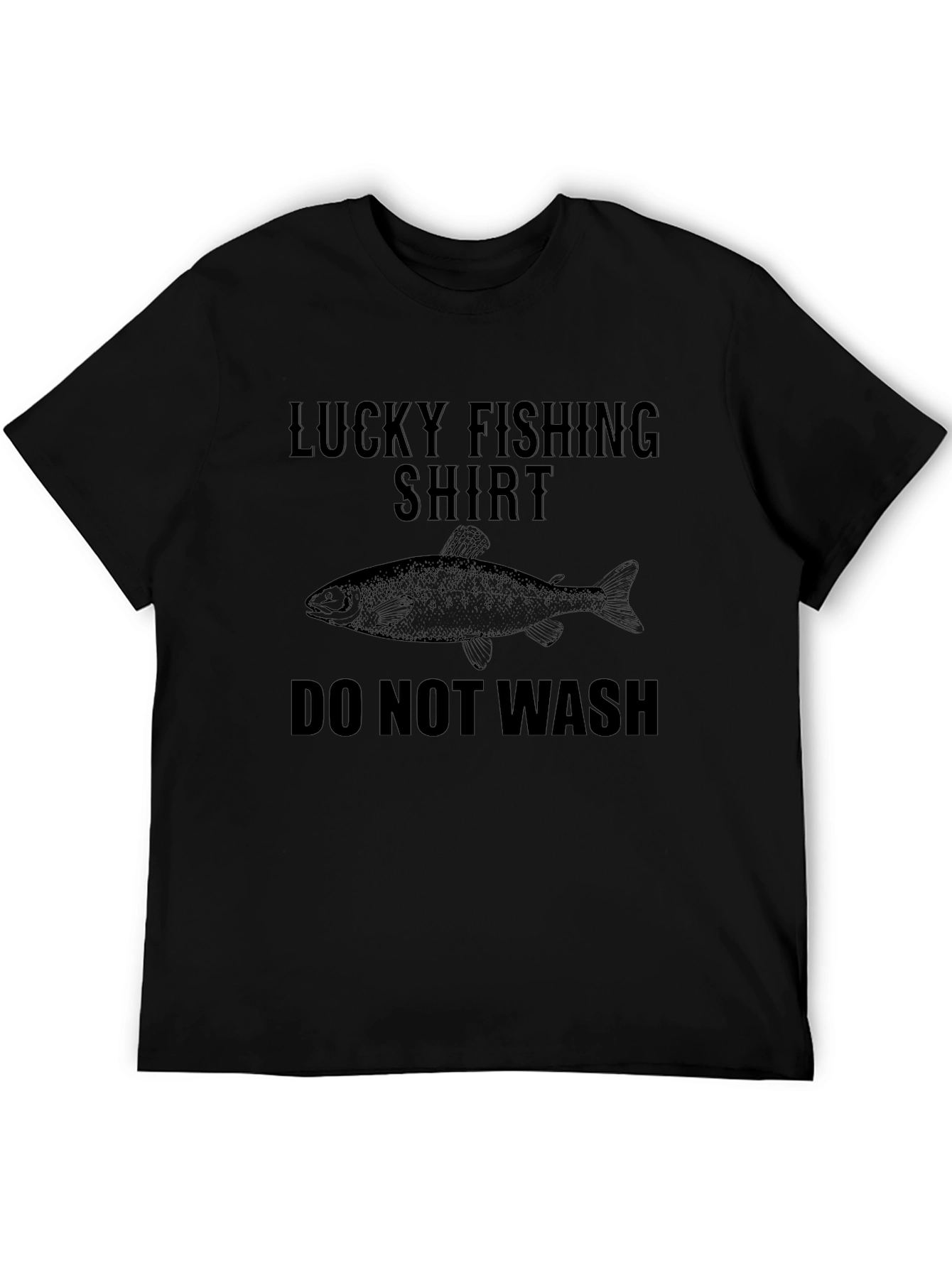 Lucky Fishing Shirt - Novelty Graphic Tee