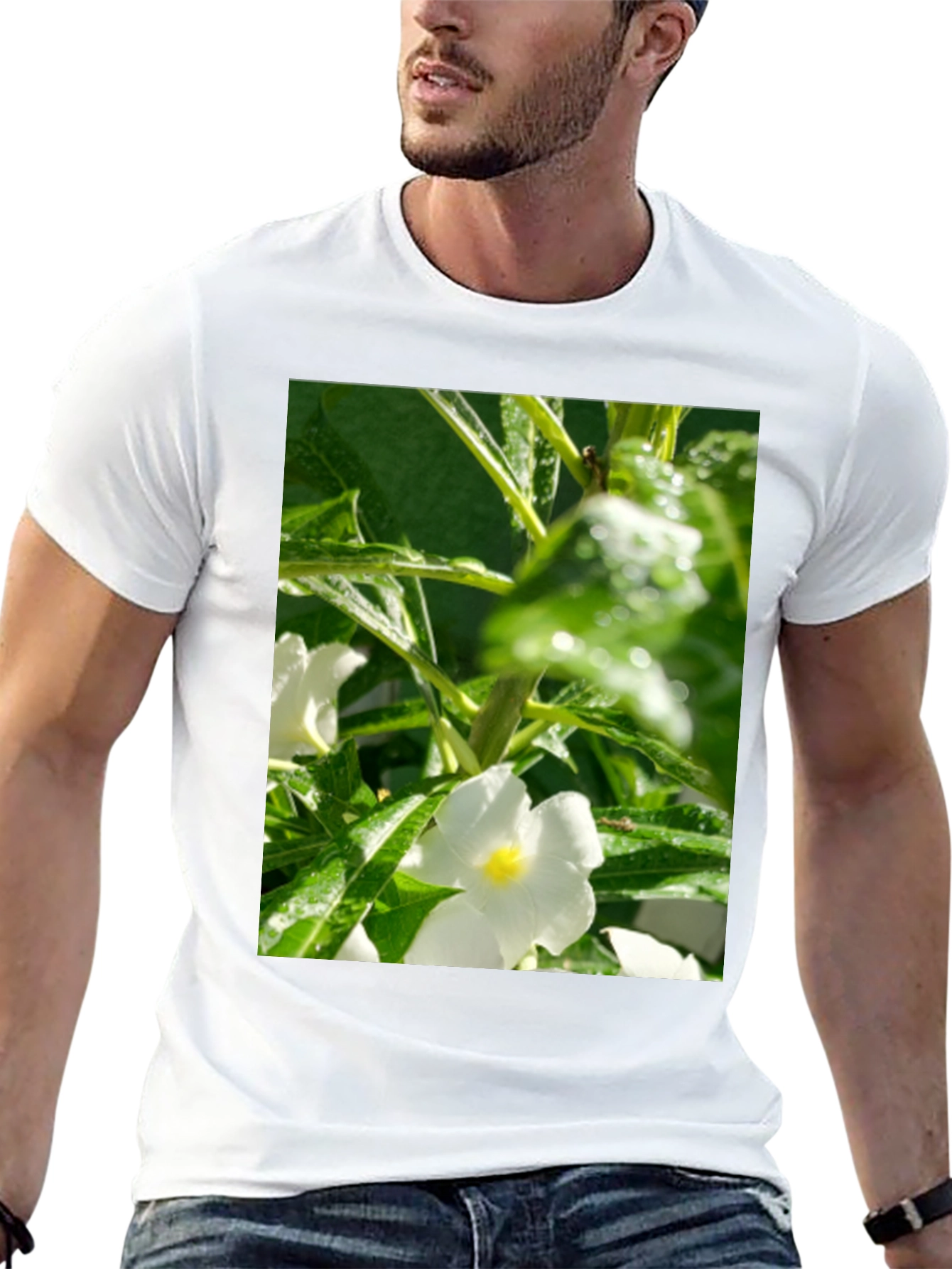 Floral Print T-Shirt: Fresh & Stylish