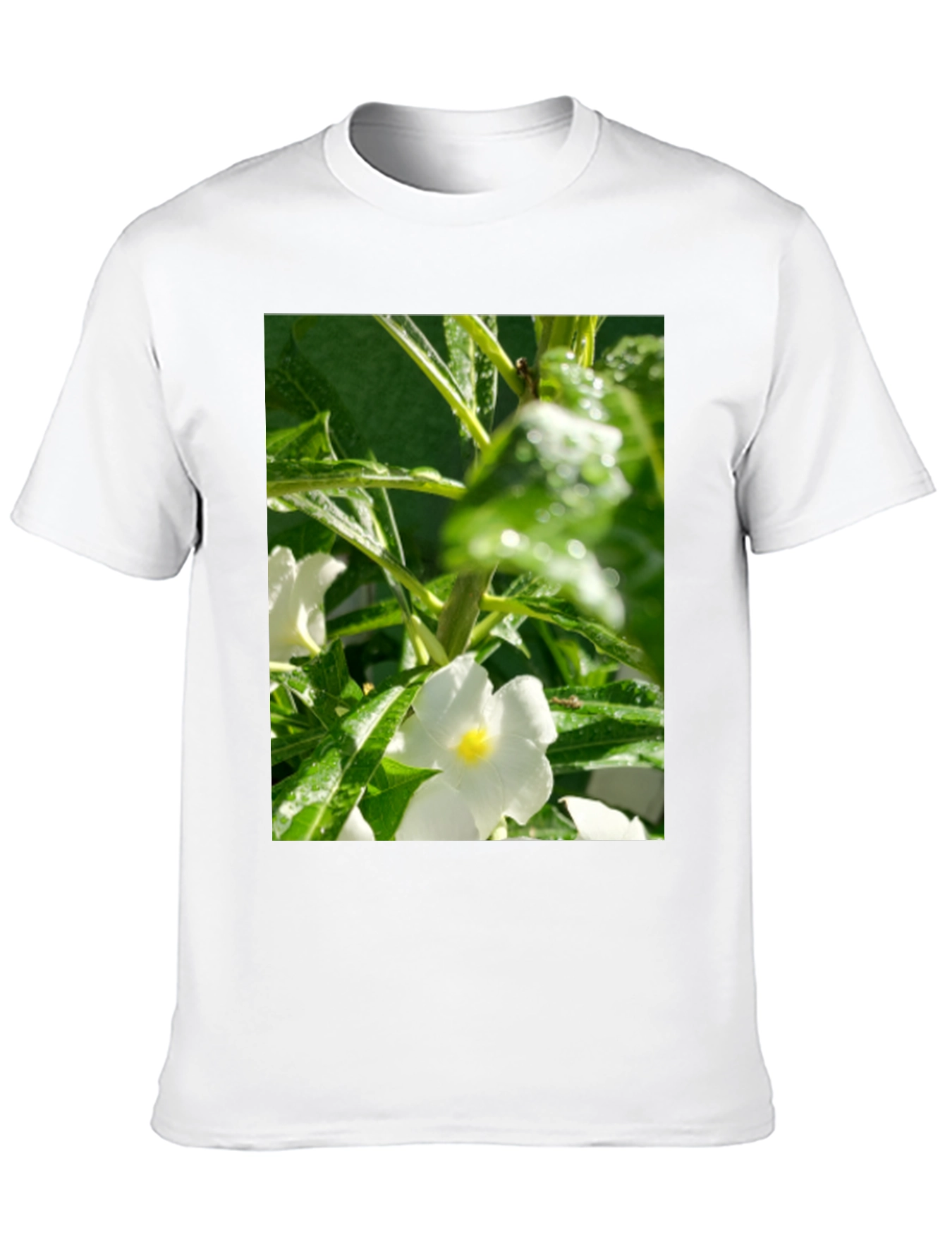 Floral Print T-Shirt: Fresh & Stylish