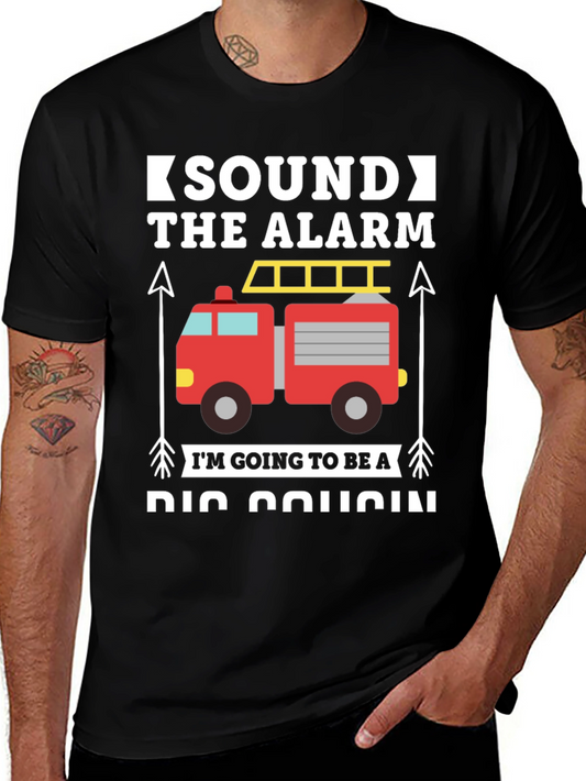 Big Cousin Firetruck T-Shirt