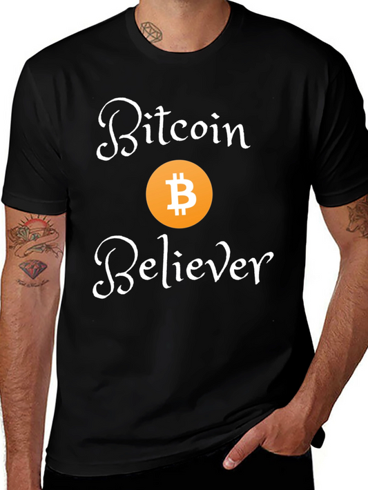 Bitcoin Believer Black T-Shirt