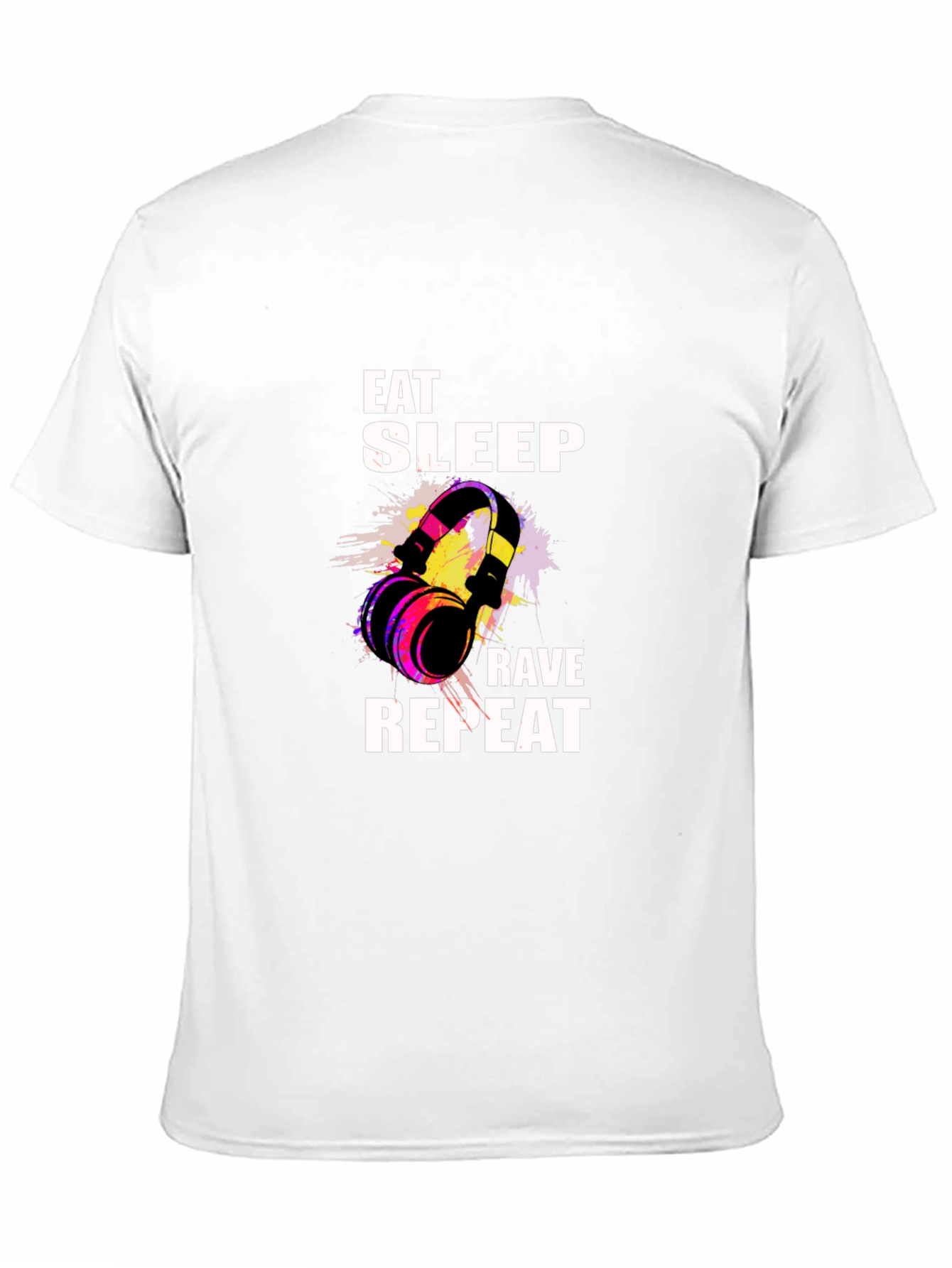 Eat Sleep Rave Repeat Graphic Tee