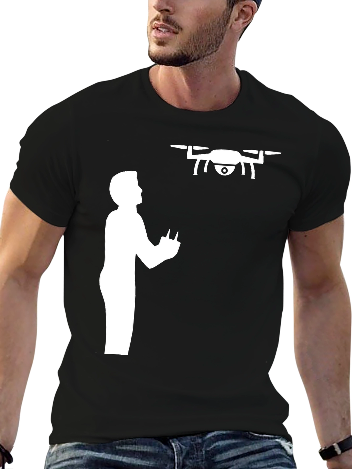 Drone Pilot T-Shirt - Black