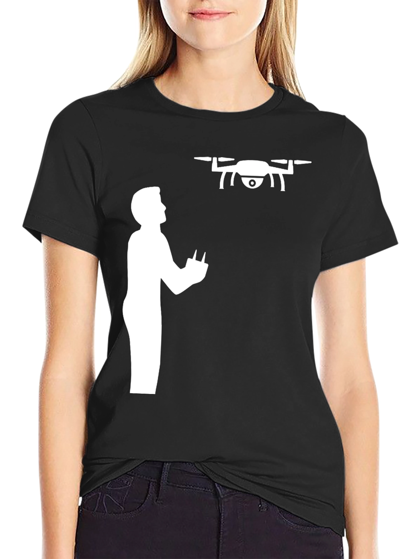 Drone Pilot T-Shirt - Black