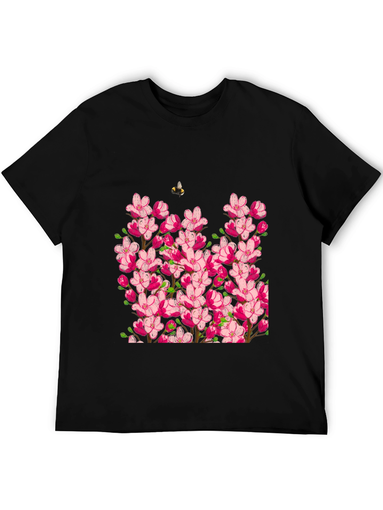 Floral Graphic Tee - Nature Inspired Design