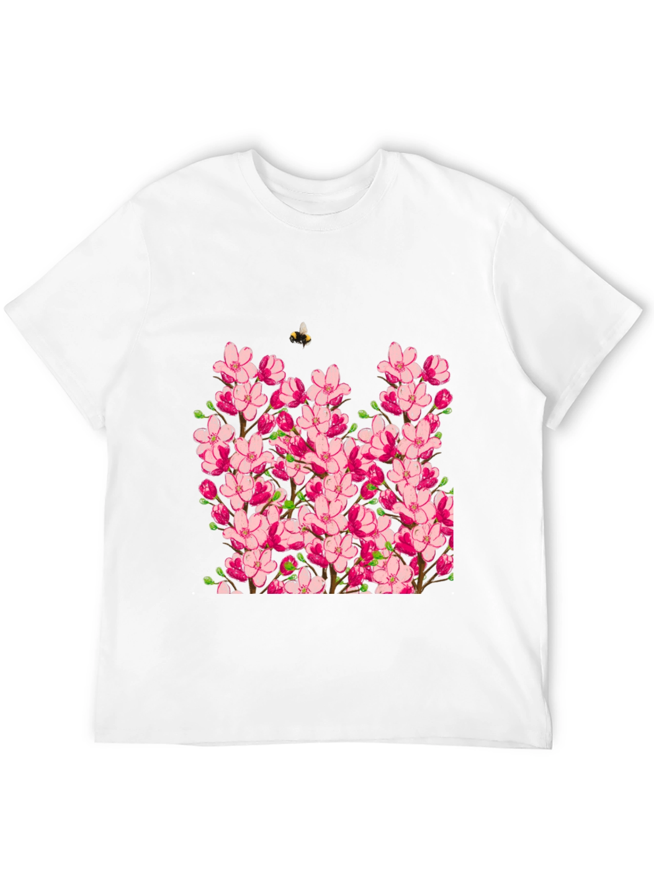 Floral Graphic Tee - Nature Inspired Design