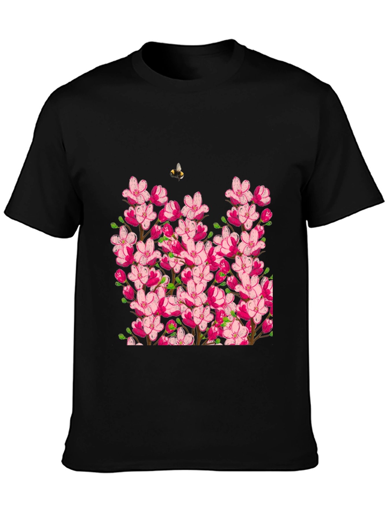 Floral Graphic Tee - Nature Inspired Design