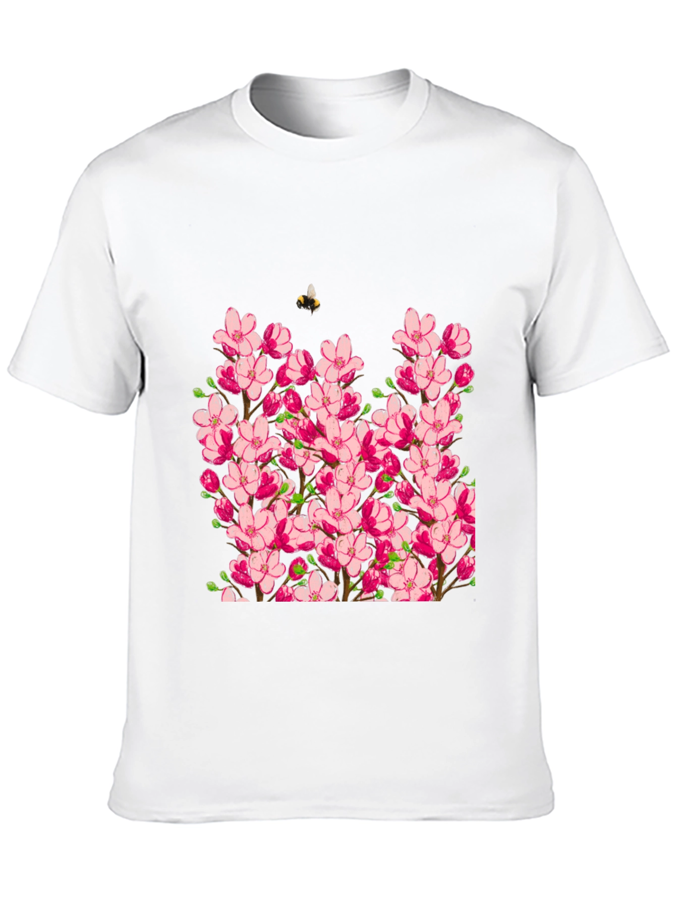 Floral Graphic Tee - Nature Inspired Design