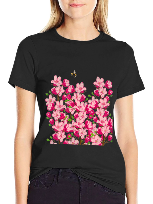 Floral Graphic Tee - Nature Inspired Design