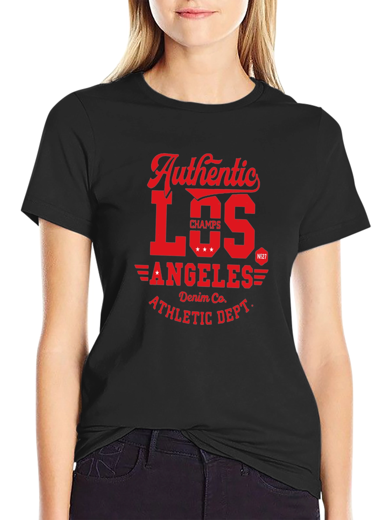 Authentic Los Angeles Athletic Dept. Black T-Shirt