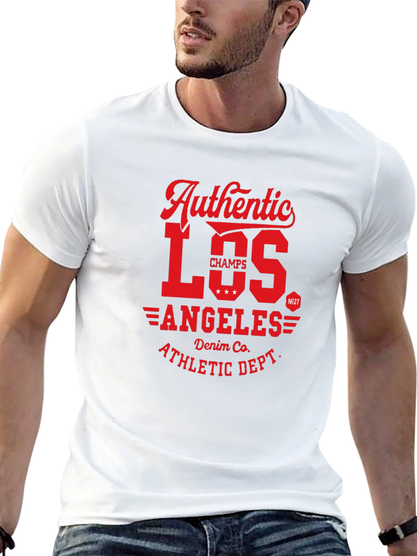 Authentic Los Angeles Athletic Dept. Black T-Shirt