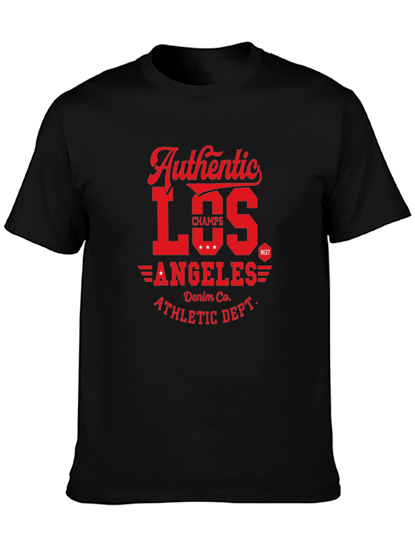 Authentic Los Angeles Athletic Dept. Black T-Shirt
