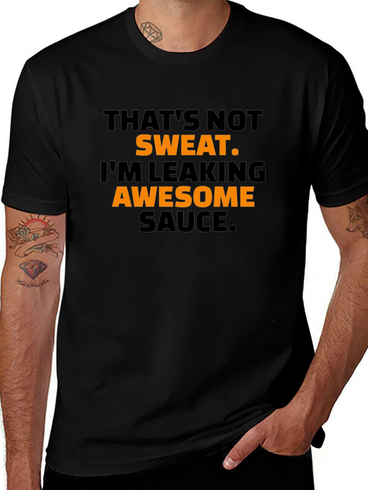 Awesome Sauce Graphic Tee - Funny Mens T-Shirt