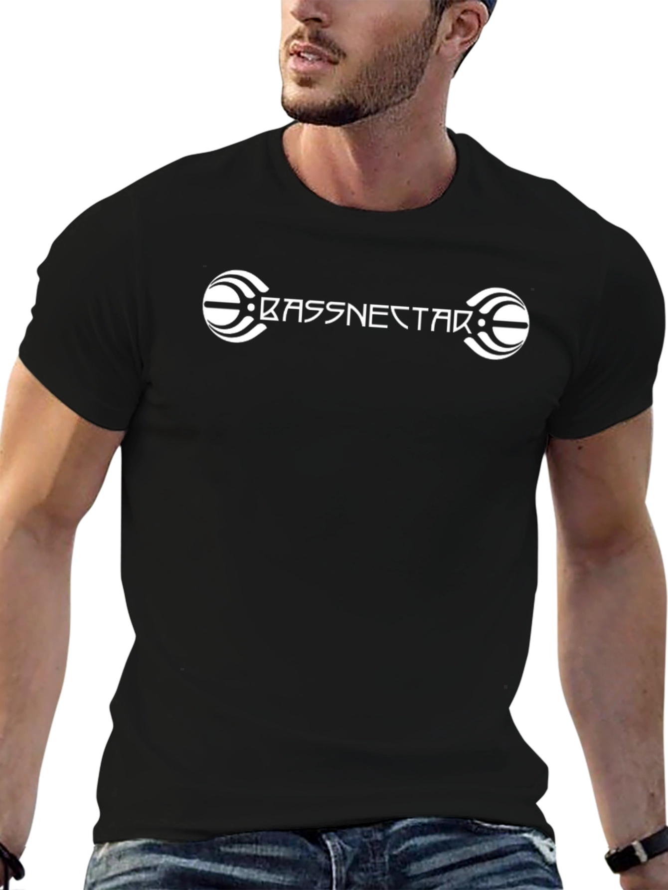 Bassnectar Graphic Print Black T-Shirt
