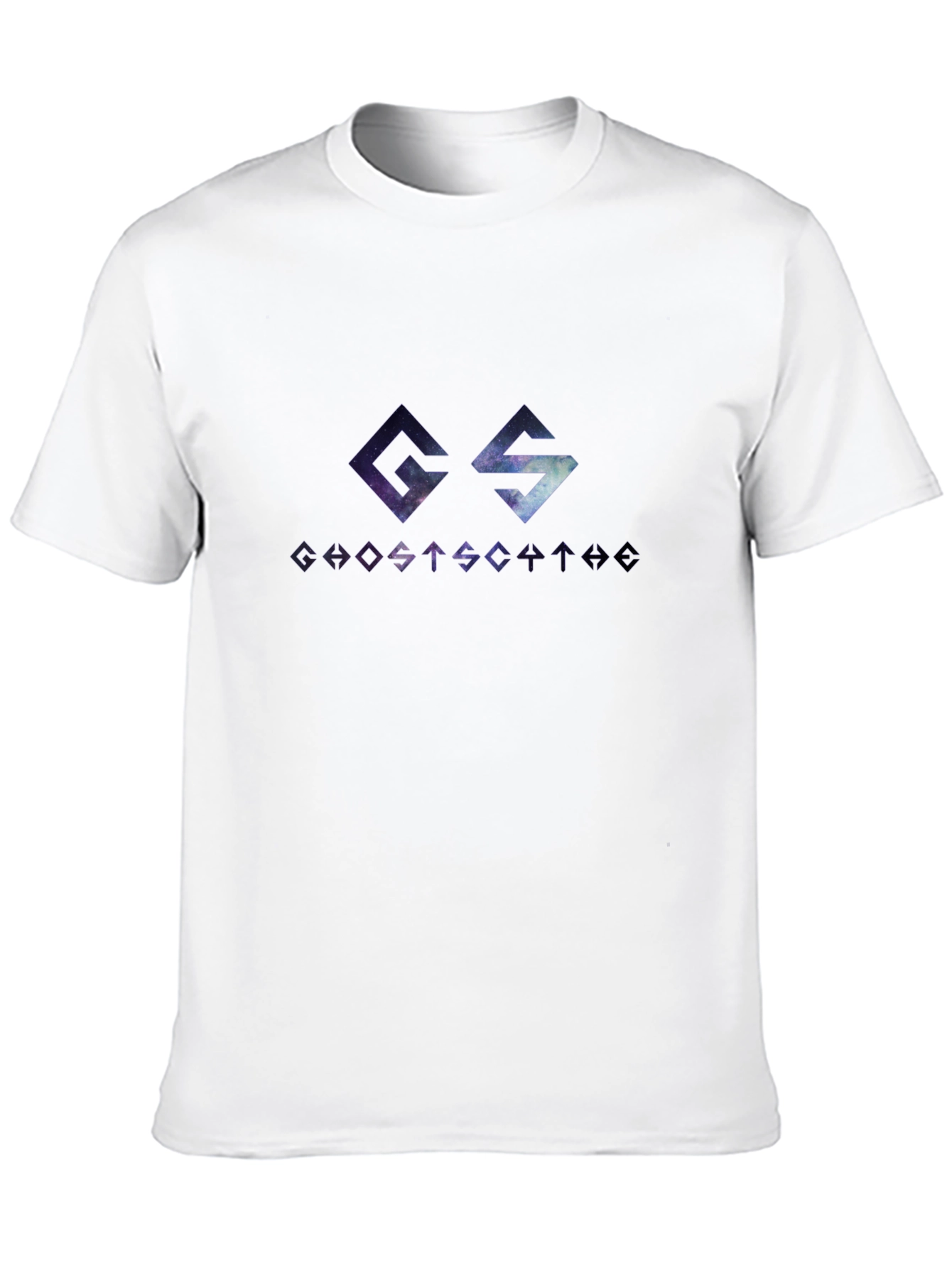 Ghostscaper Galaxy Tee - Black Cotton T-Shirt