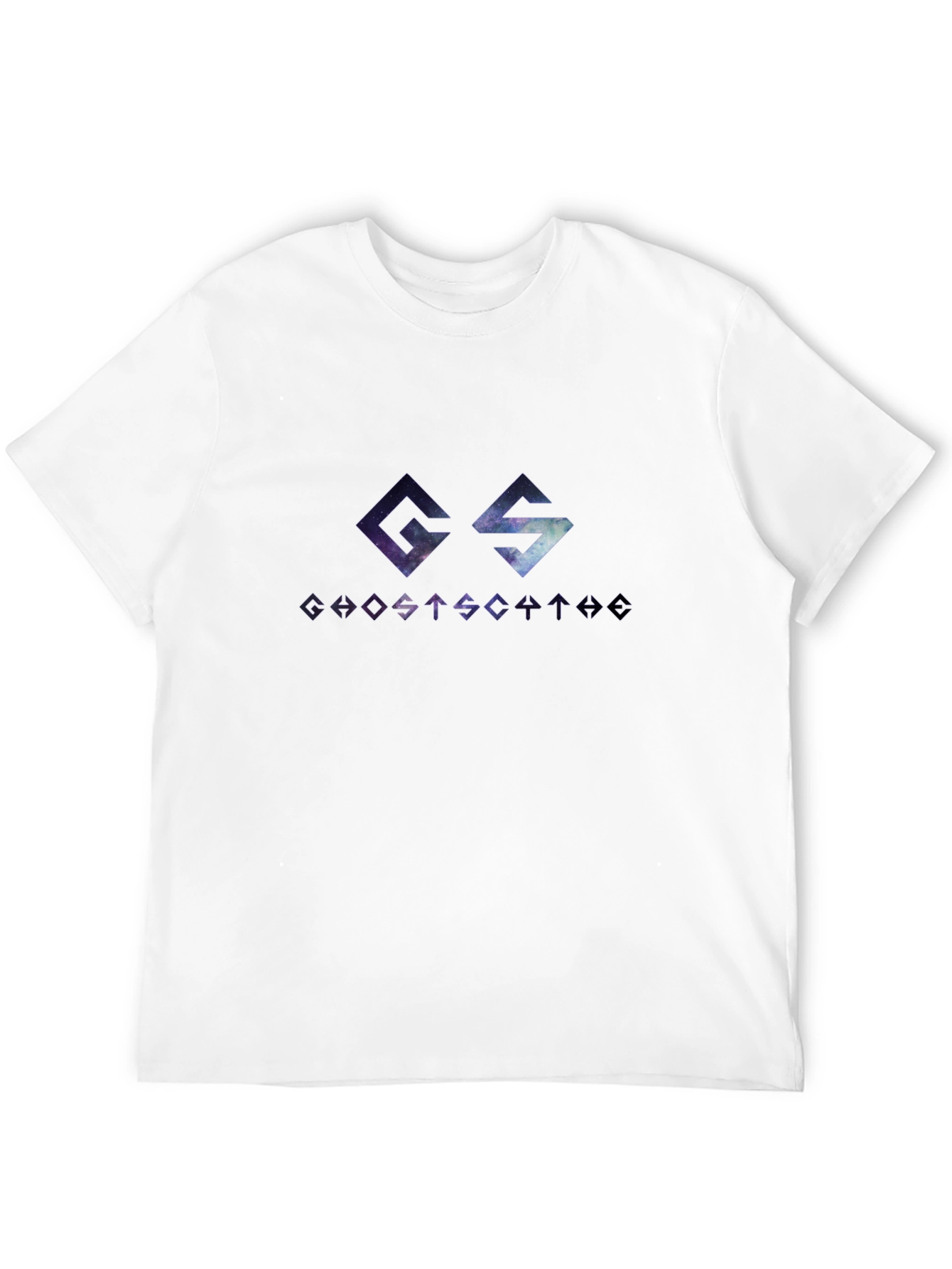 Ghostscaper Galaxy Tee - Black Cotton T-Shirt