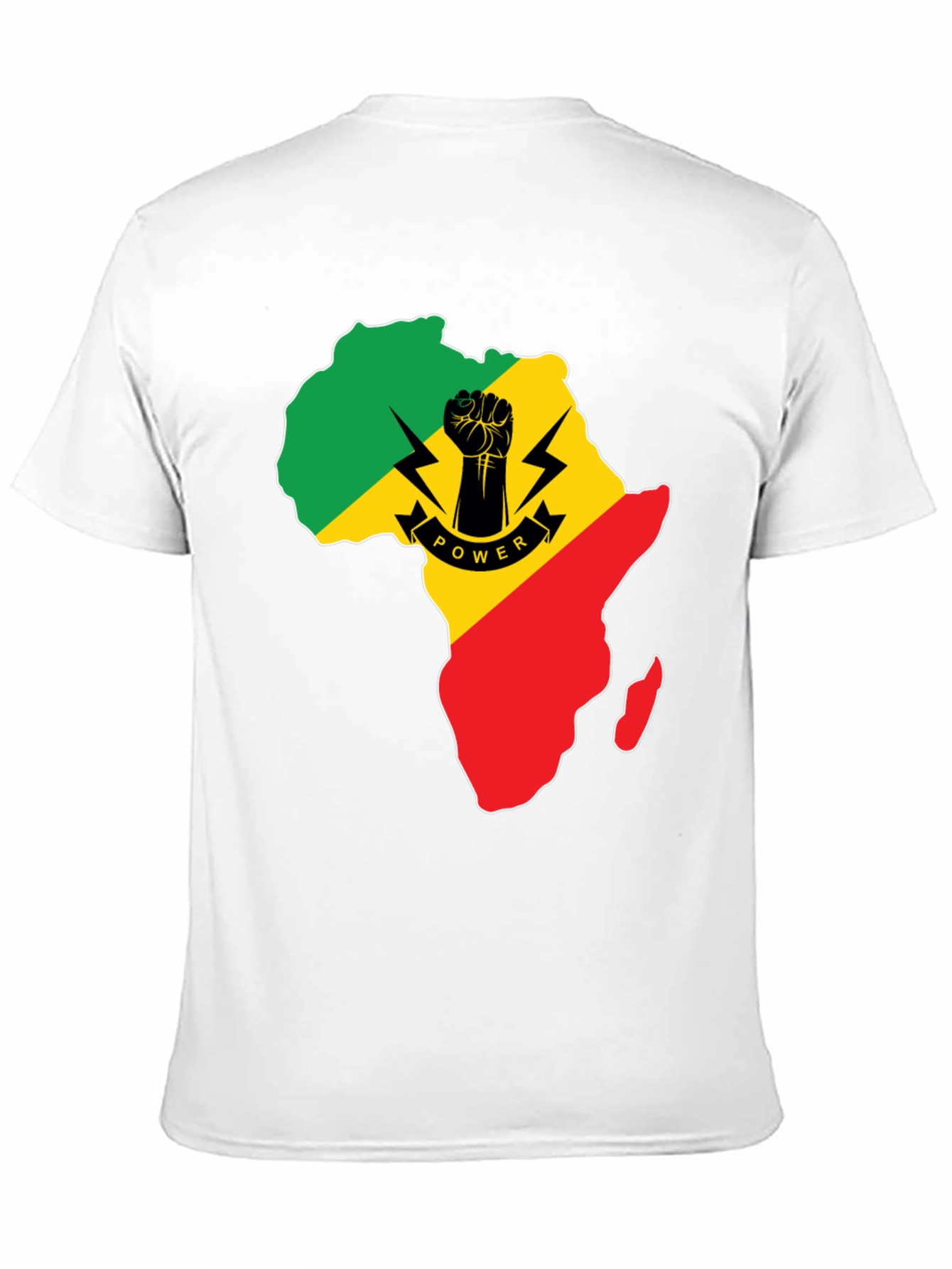 African Power T-Shirt - Black Pride Tee