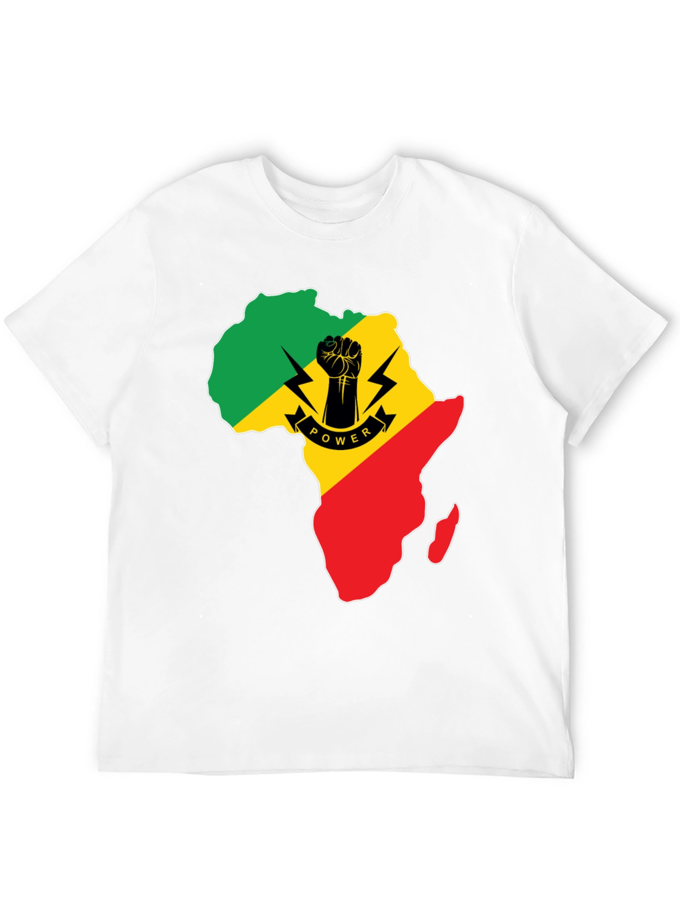 African Power T-Shirt - Black Pride Tee