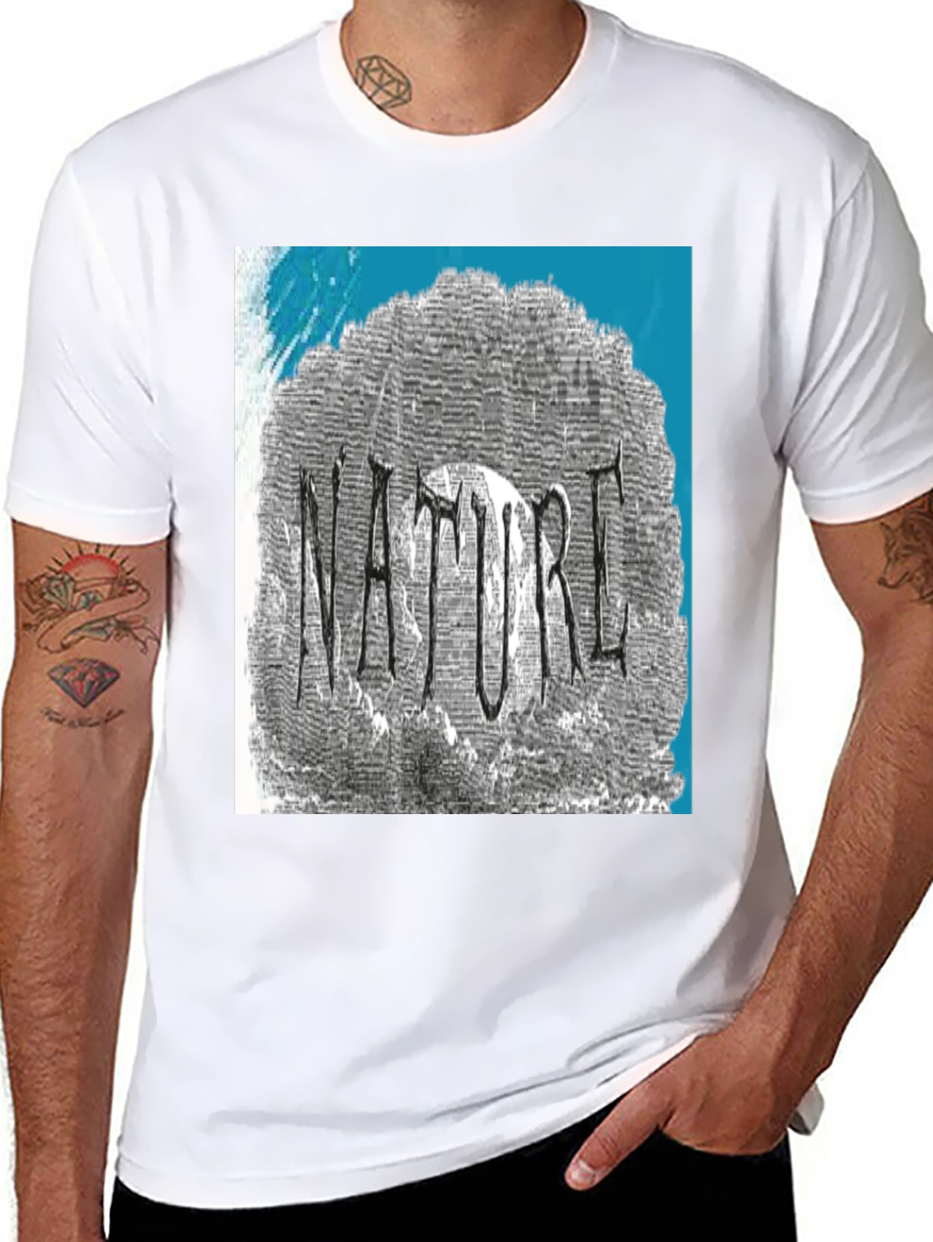 Nature Graphic Print T-Shirt