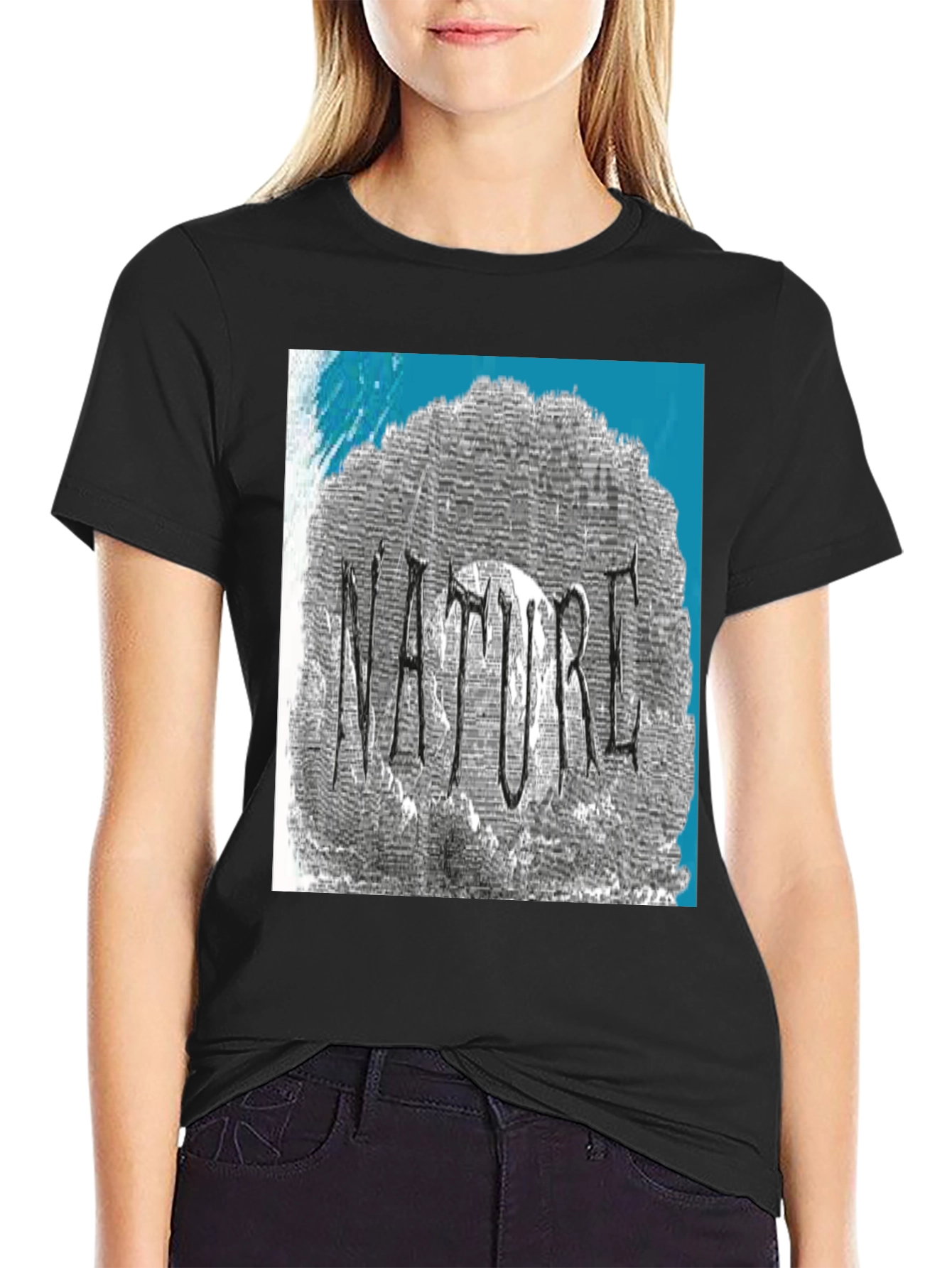 Nature Graphic Print T-Shirt