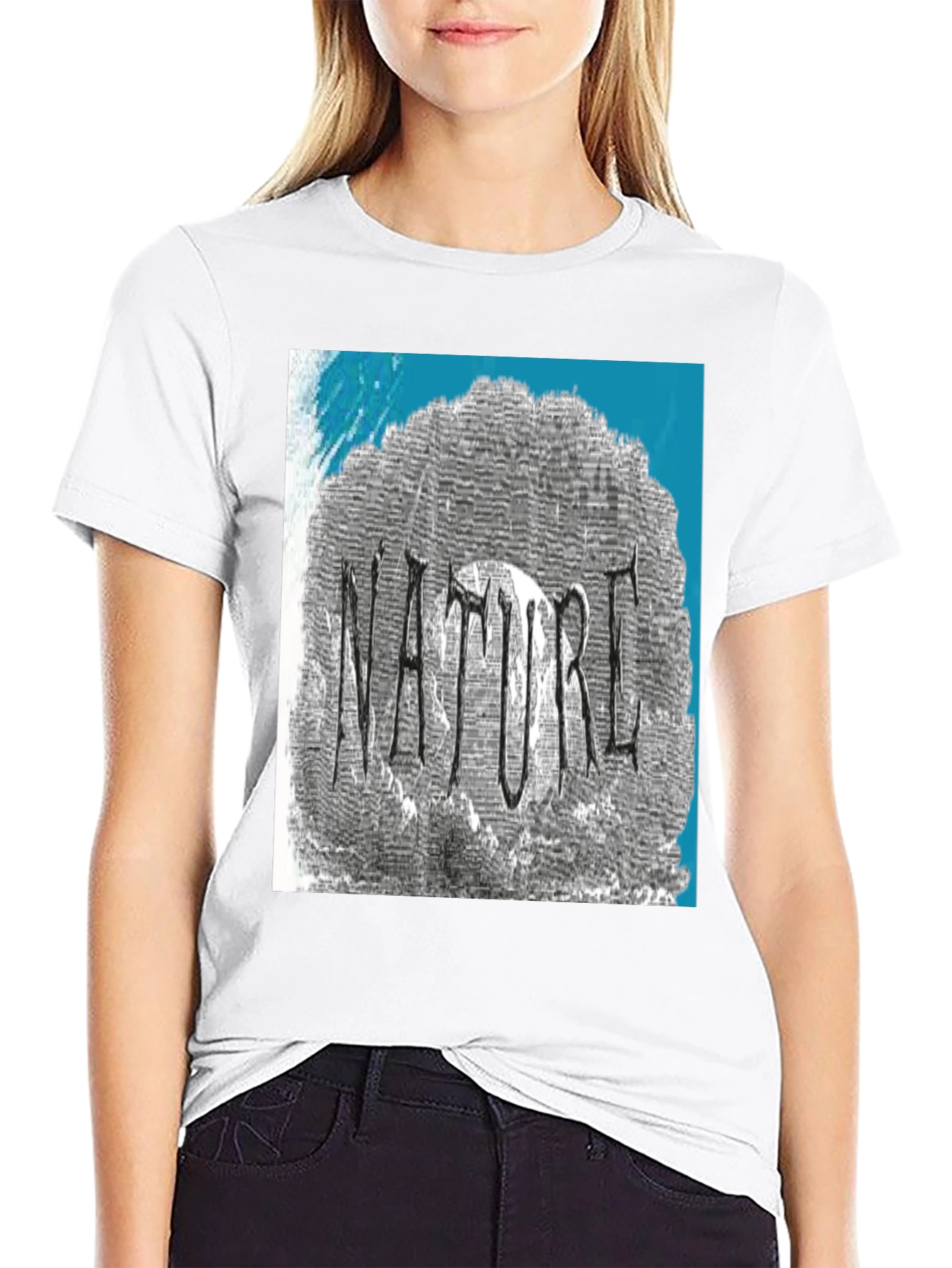 Nature Graphic Print T-Shirt