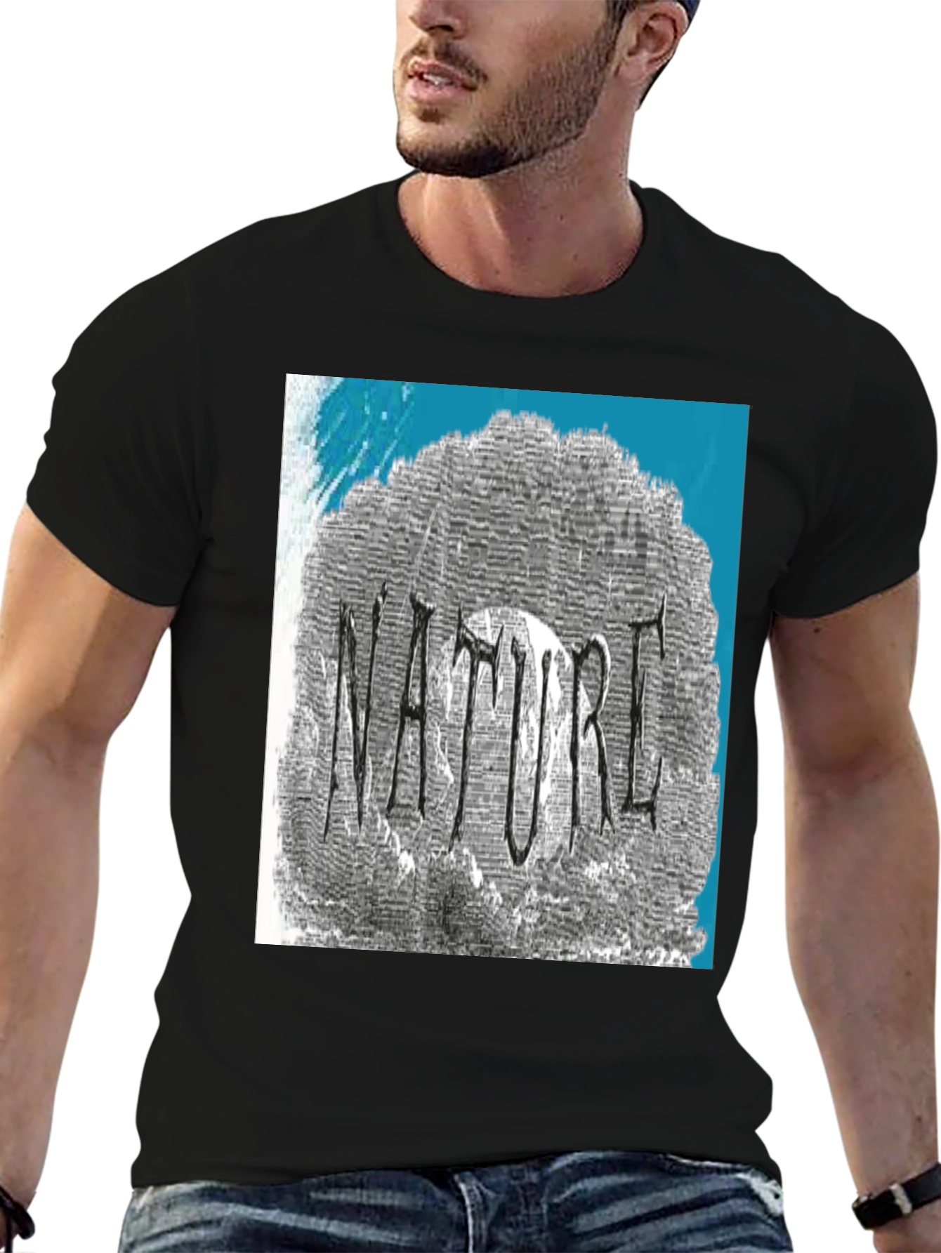 Nature Graphic Print T-Shirt