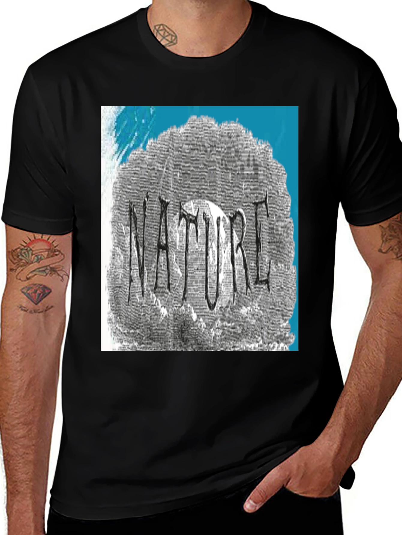 Nature Graphic Print T-Shirt