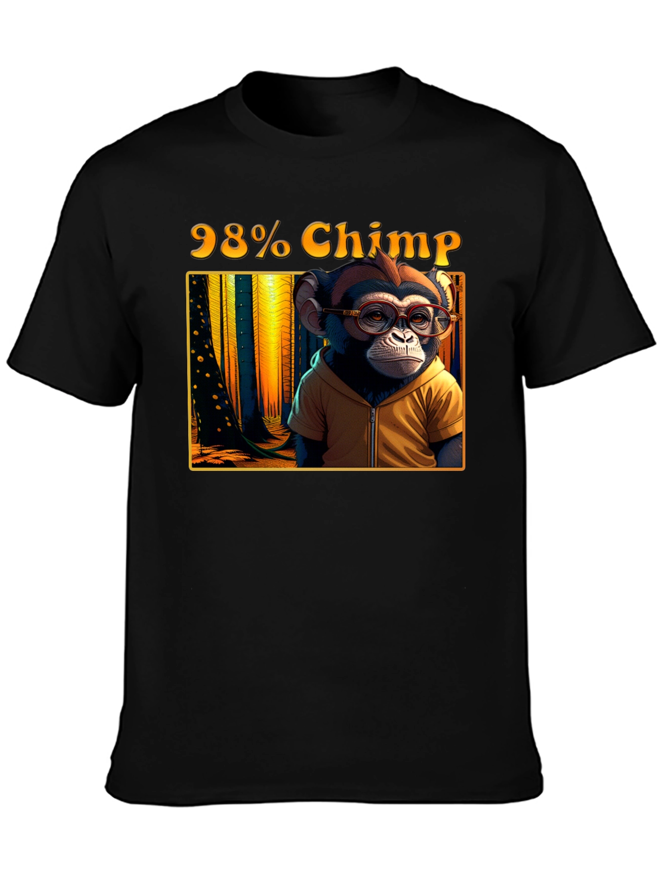 98% Chimp Graphic T-Shirt