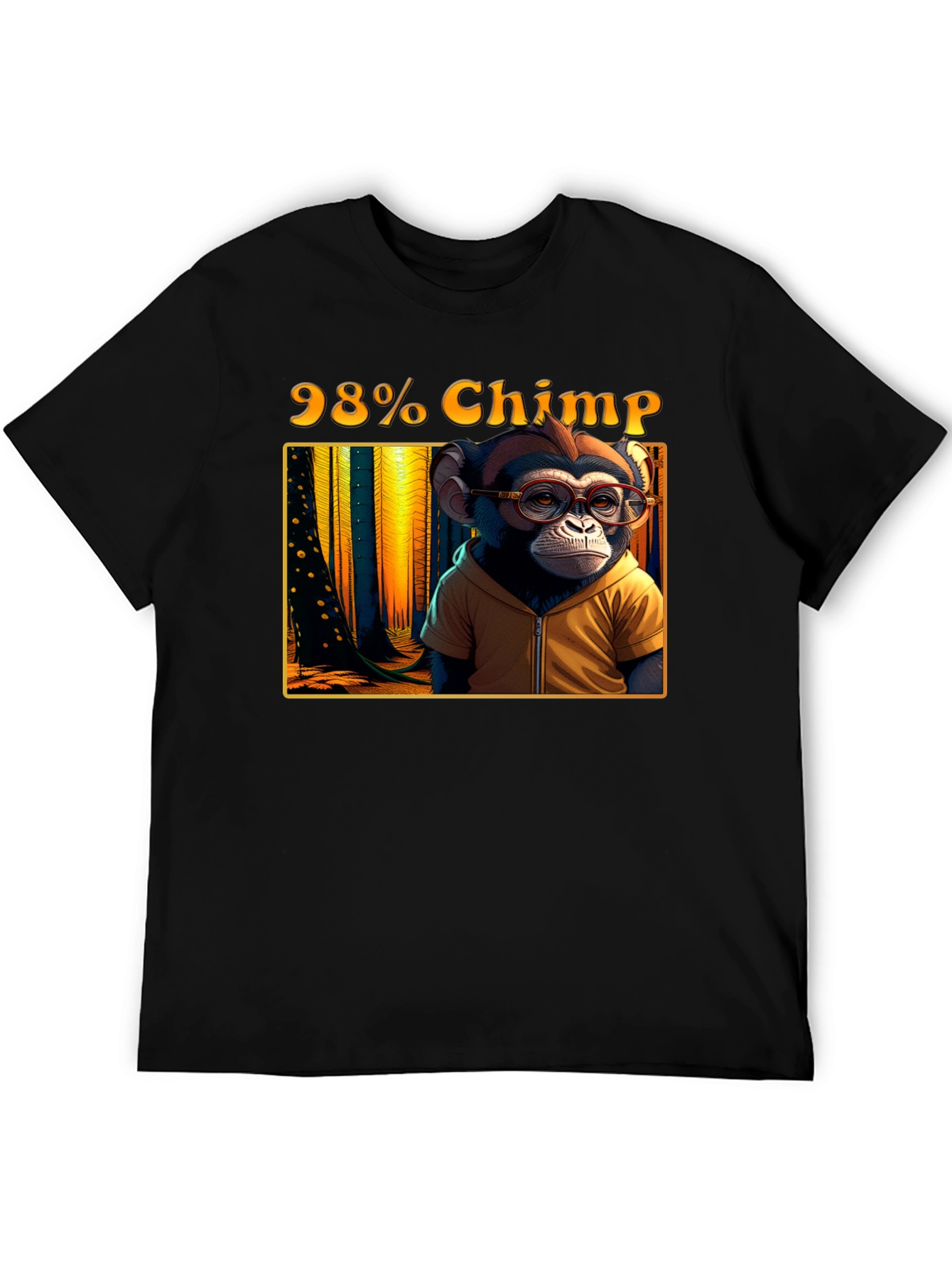 98% Chimp Graphic T-Shirt