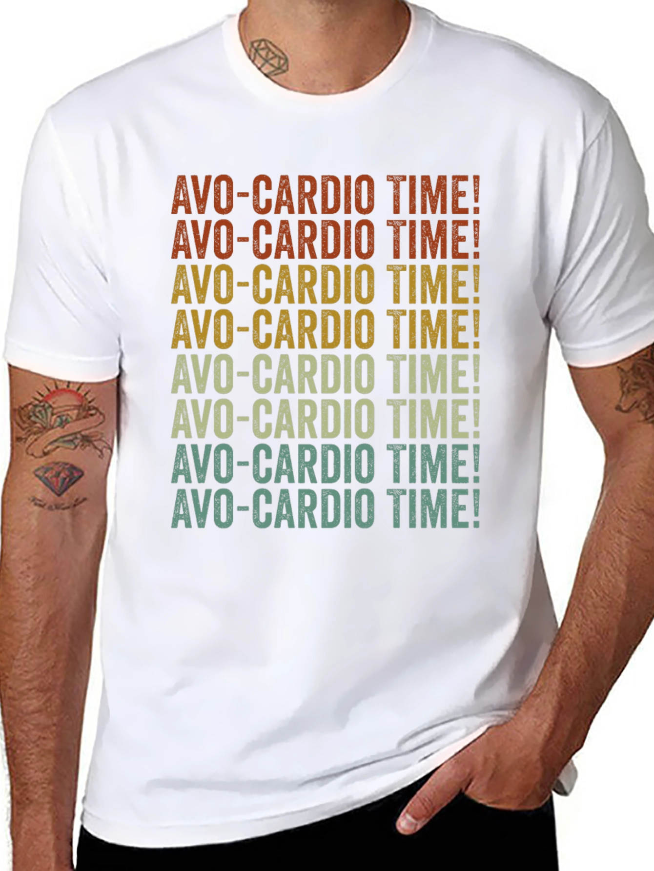 Avo-Cardio Time! Graphic T-Shirt