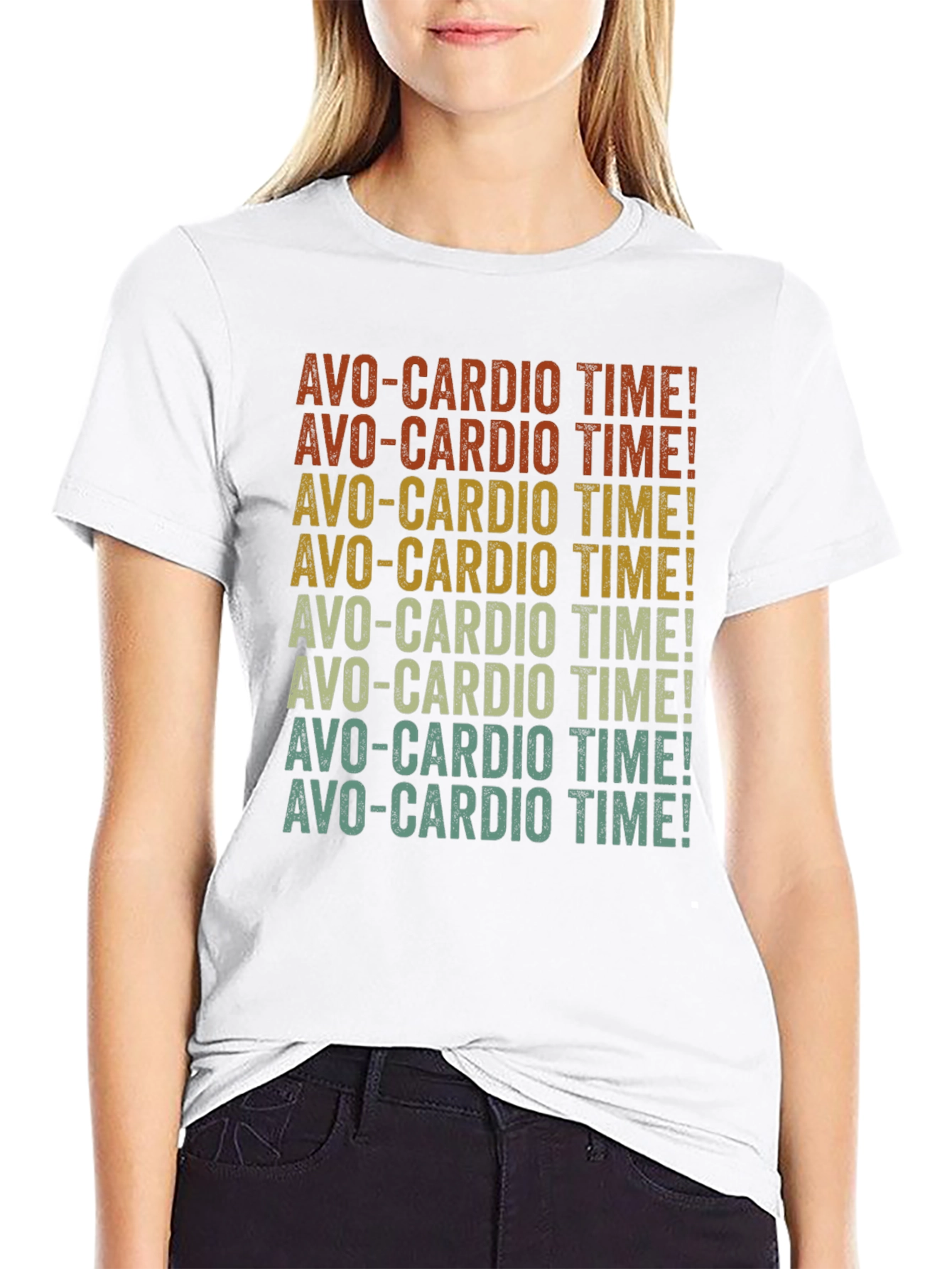 Avo-Cardio Time! Graphic T-Shirt
