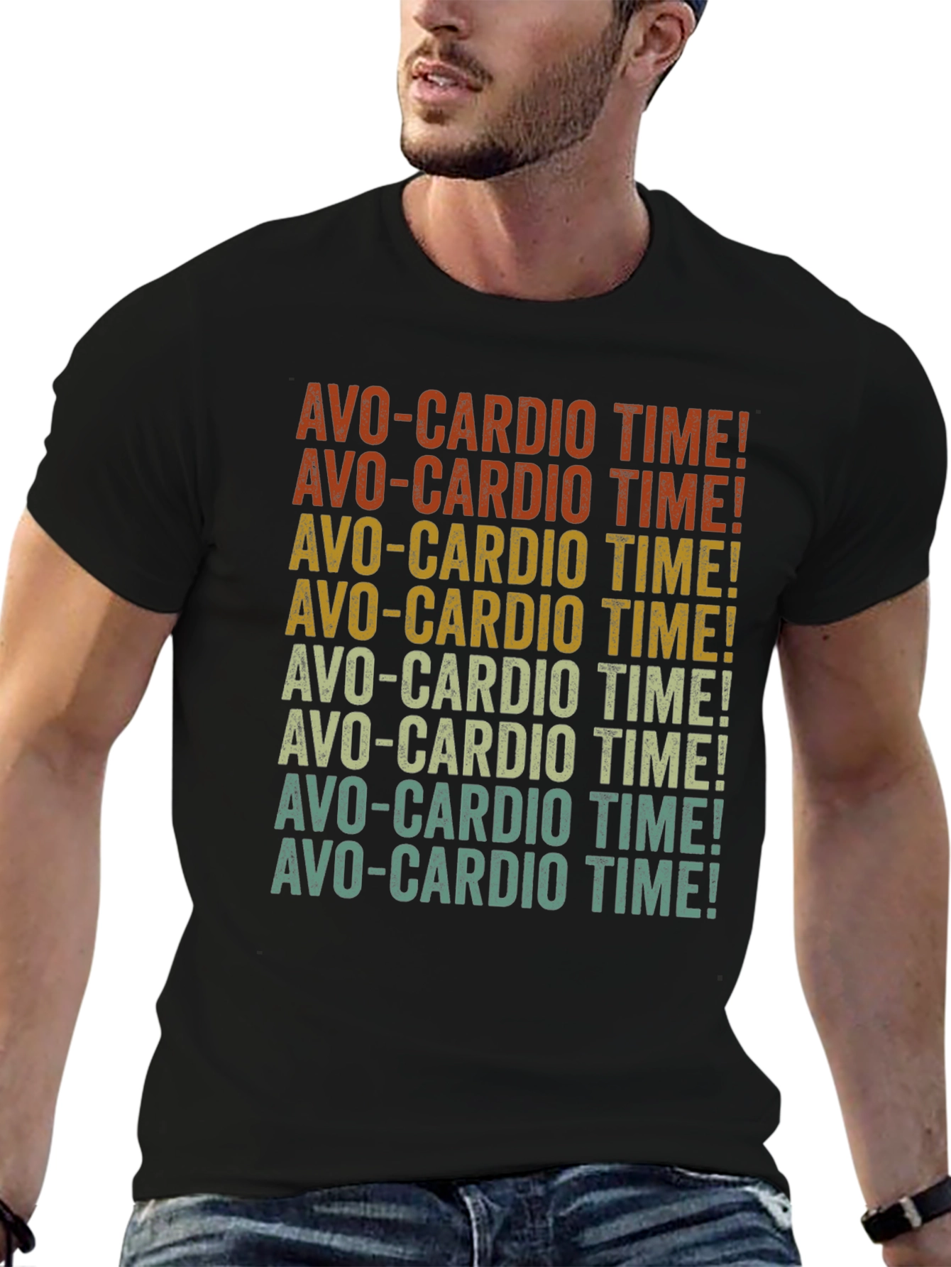 Avo-Cardio Time! Graphic T-Shirt