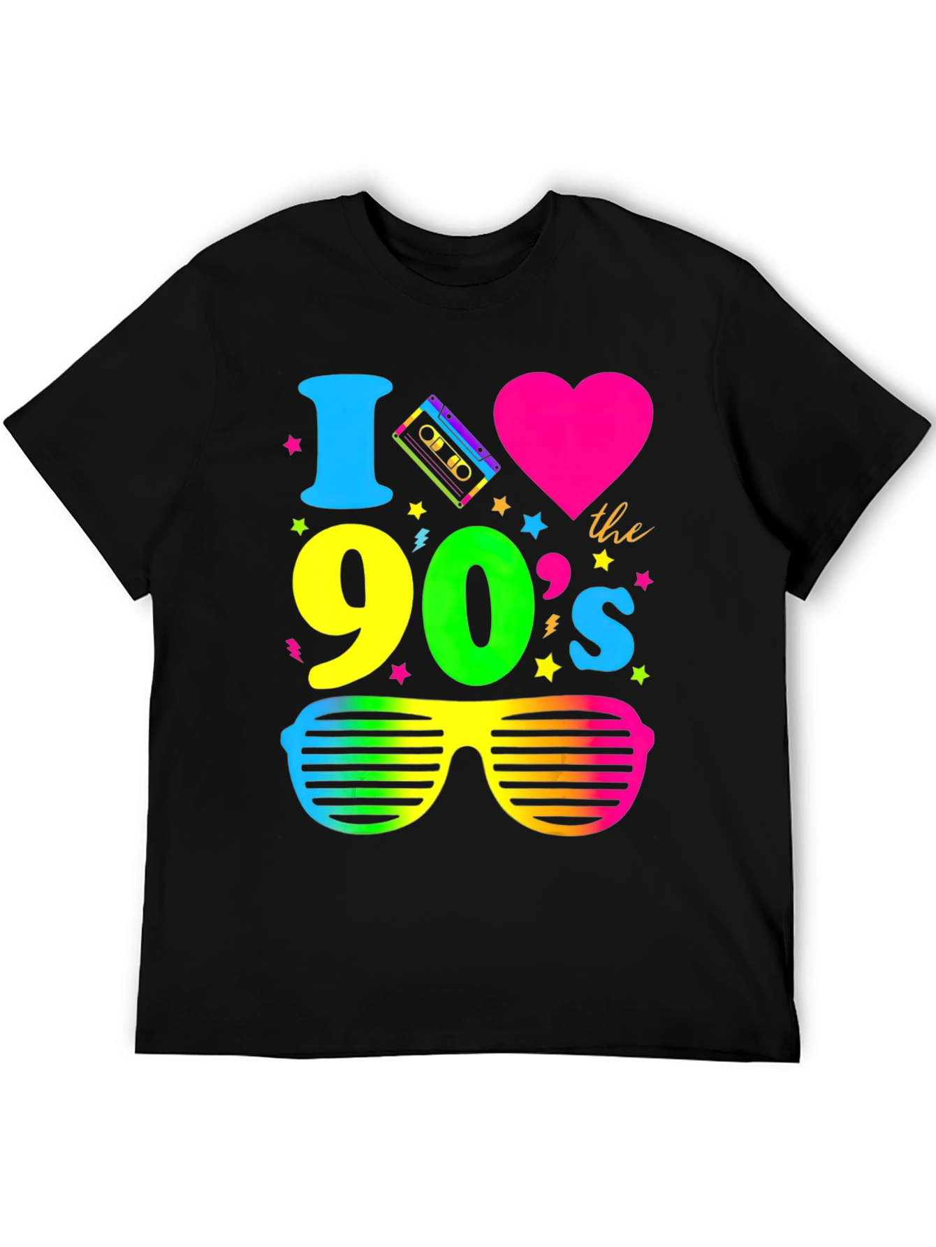 I Love the 90s Retro Graphic Tee