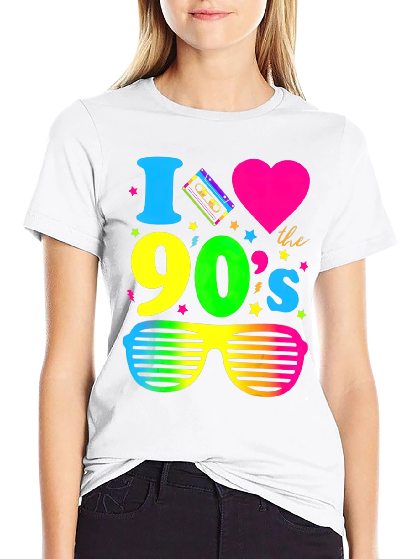 I Love the 90s Retro Graphic Tee