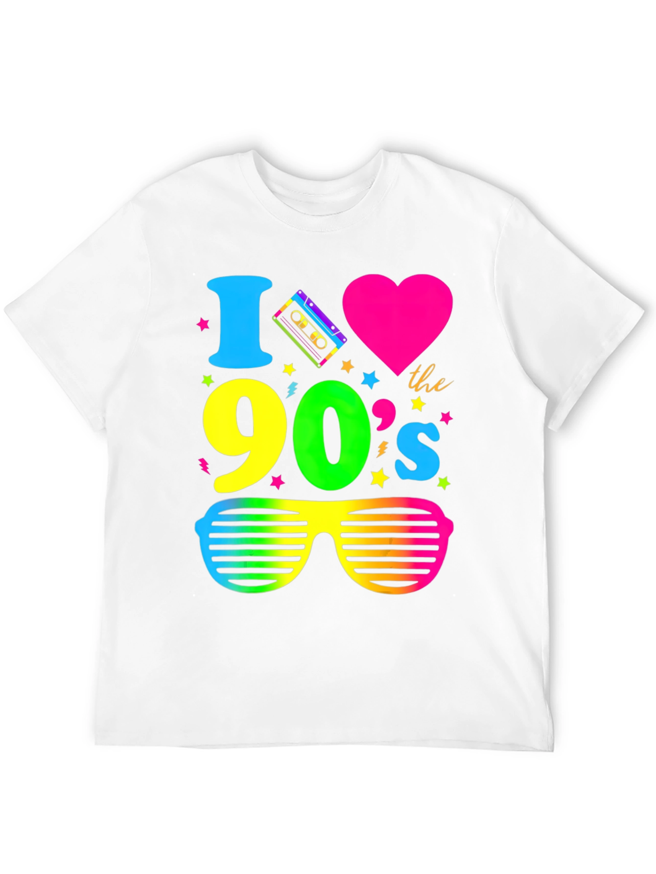 I Love the 90s Retro Graphic Tee