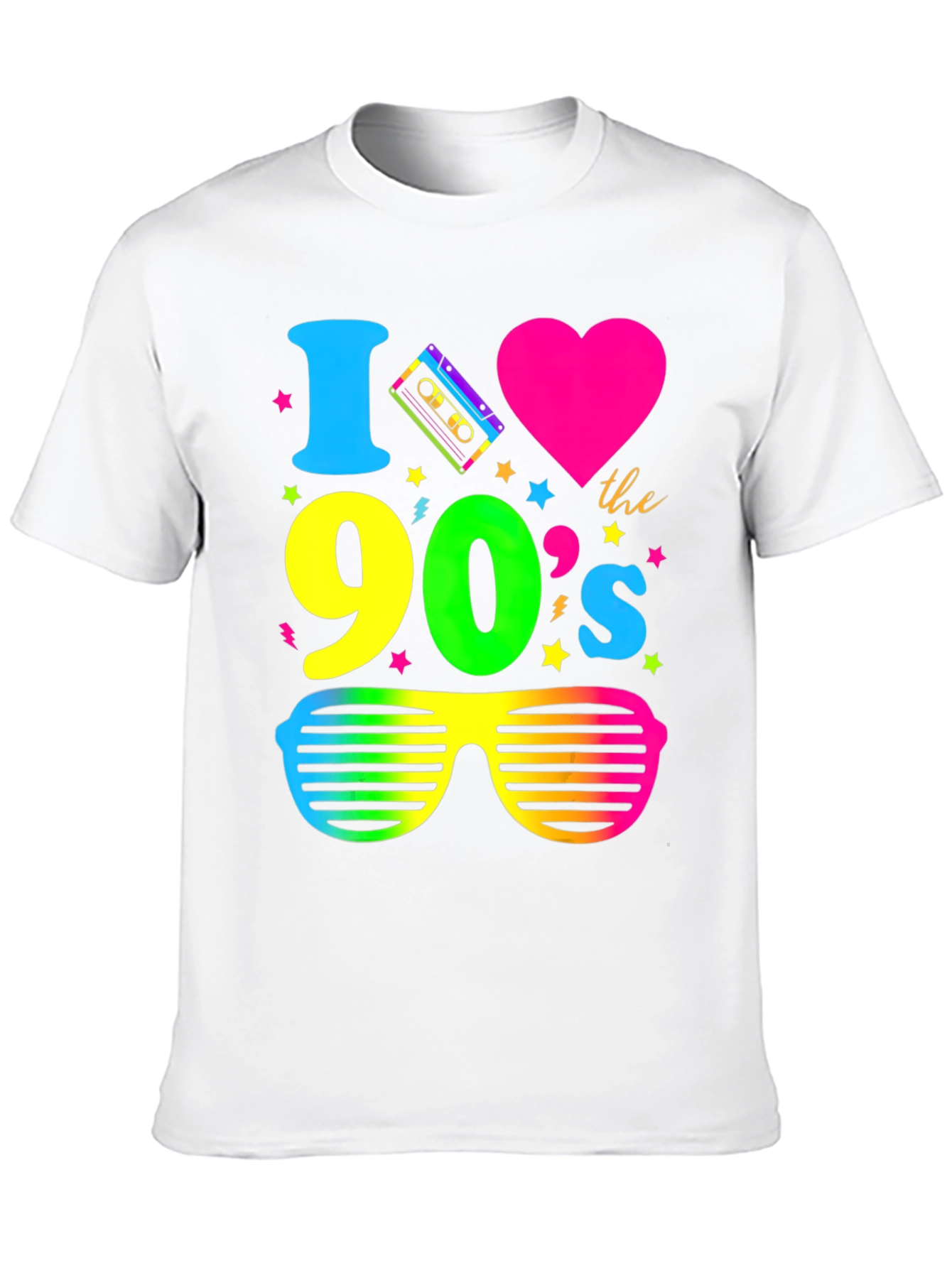 I Love the 90s Retro Graphic Tee