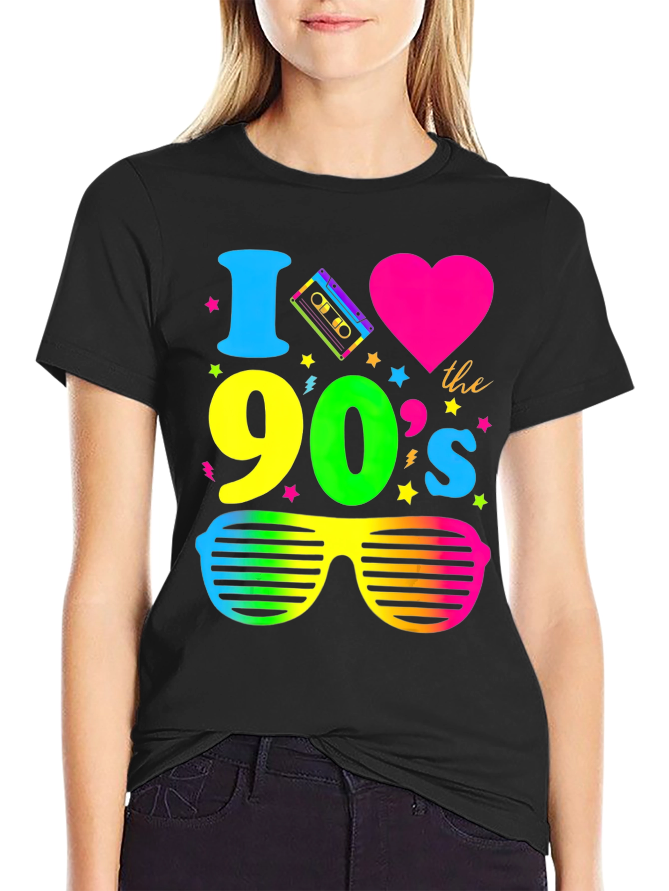 I Love the 90s Retro Graphic Tee