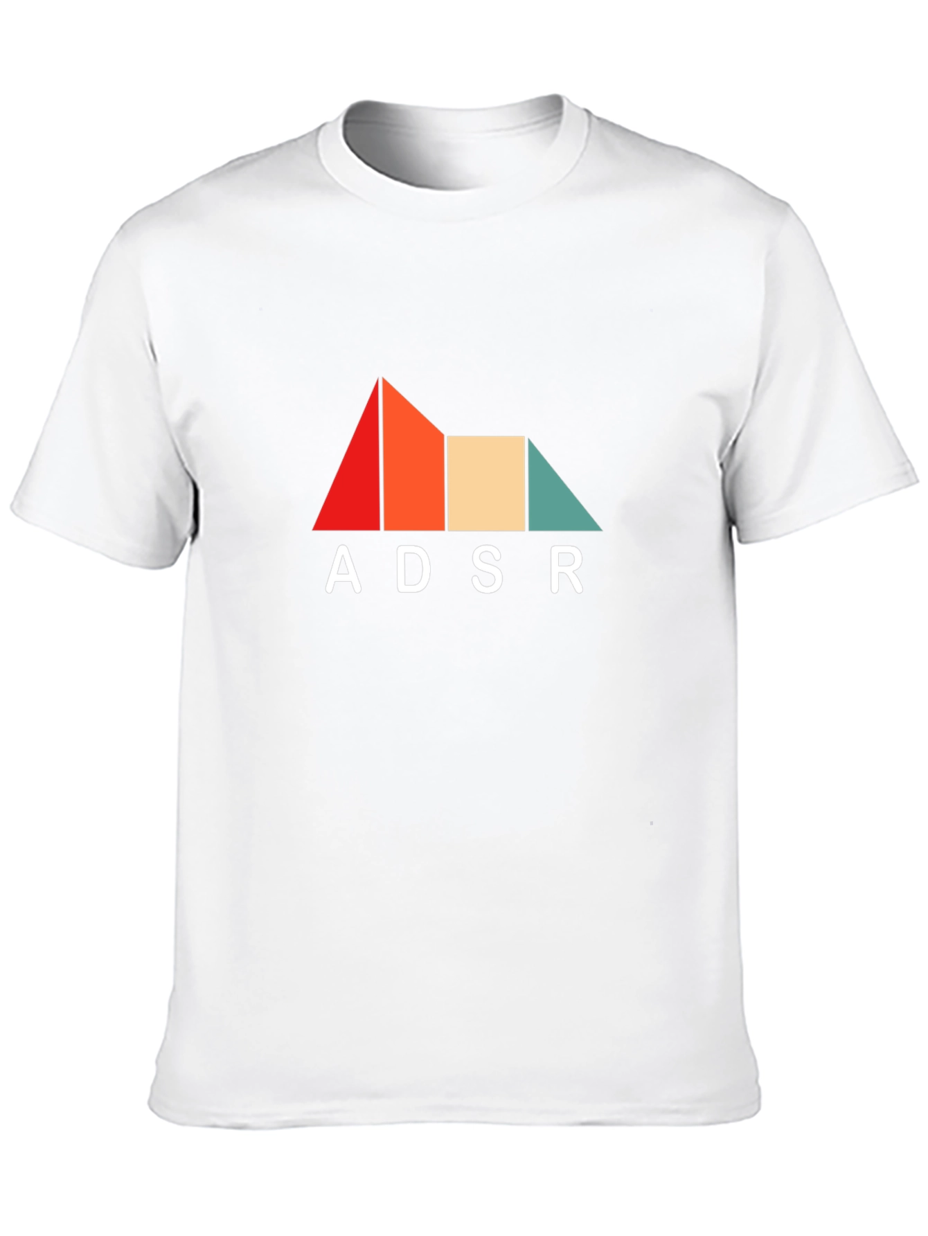 ADSR Graphic Tee - Retro Synth Design