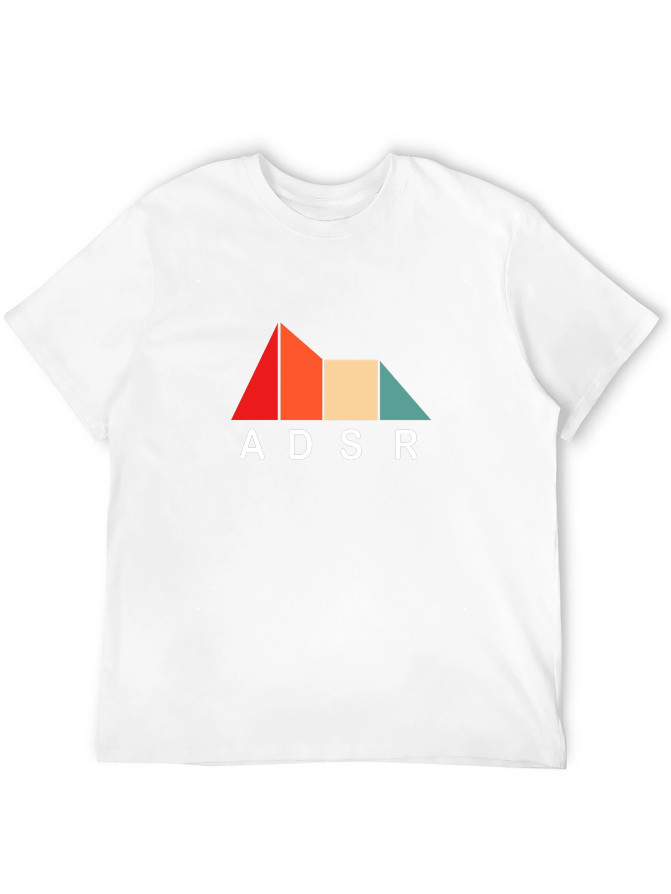 ADSR Graphic Tee - Retro Synth Design