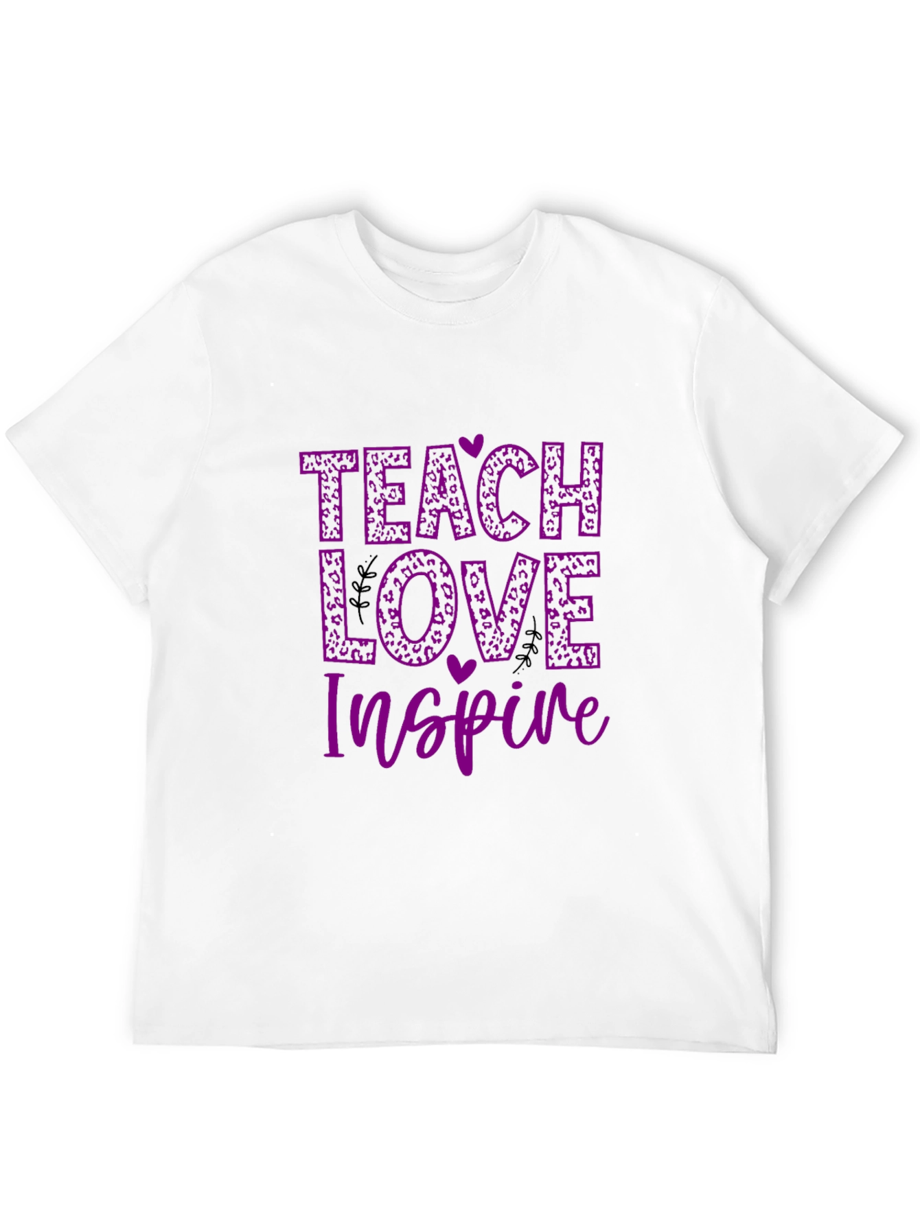 Teach Love Inspire T-Shirt - Black