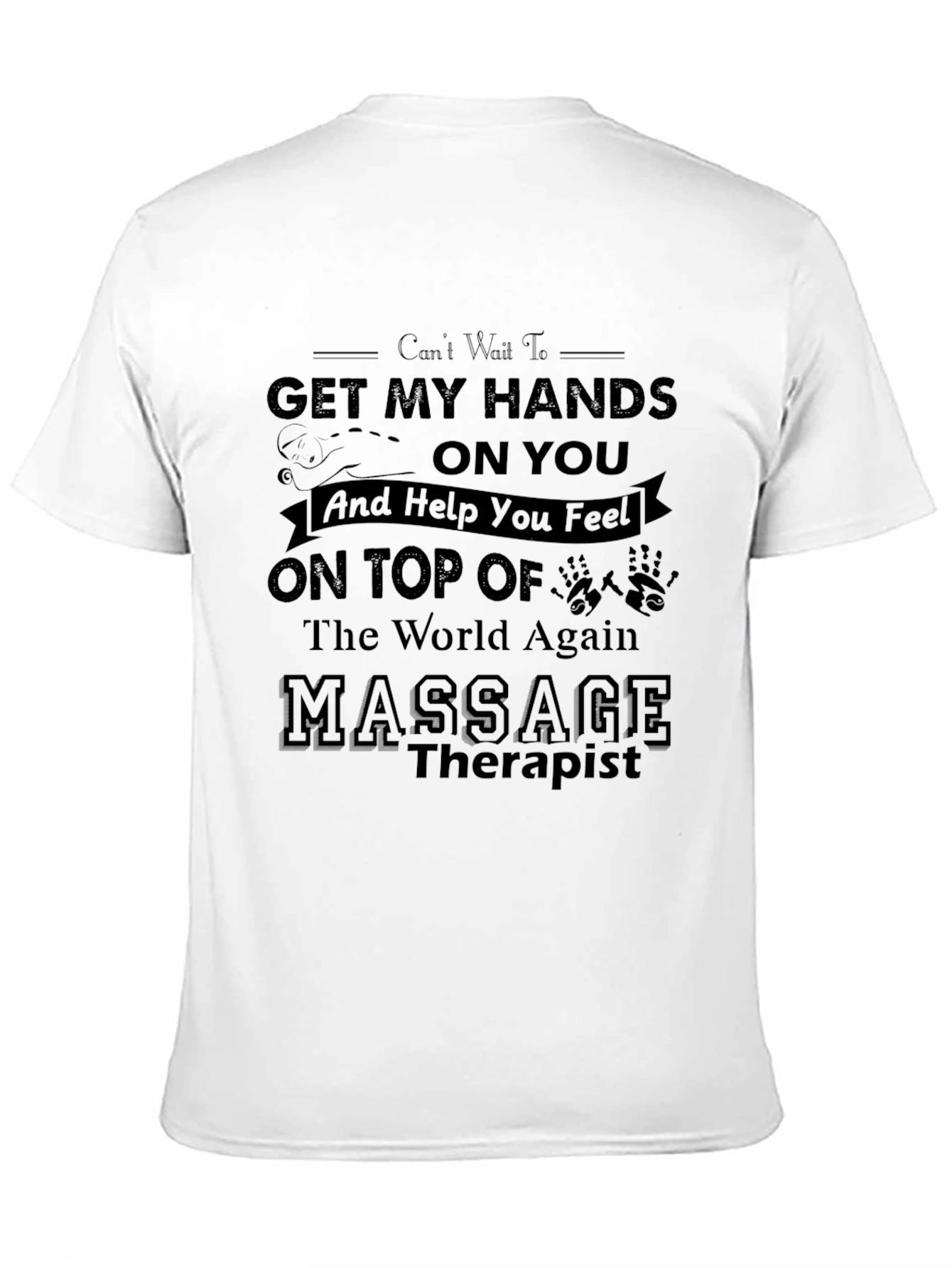 Massage Therapist Graphic T-Shirt