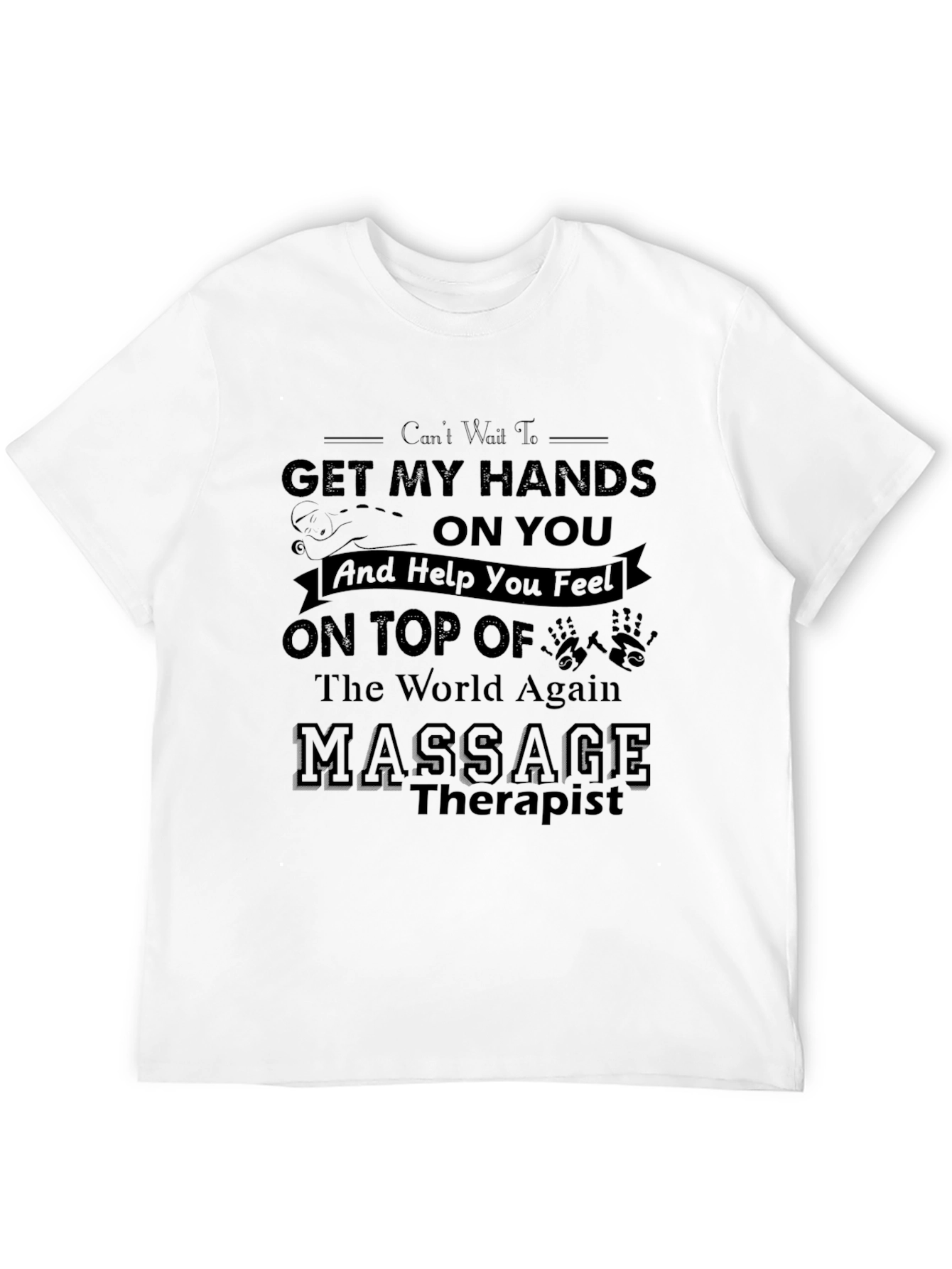 Massage Therapist Graphic T-Shirt