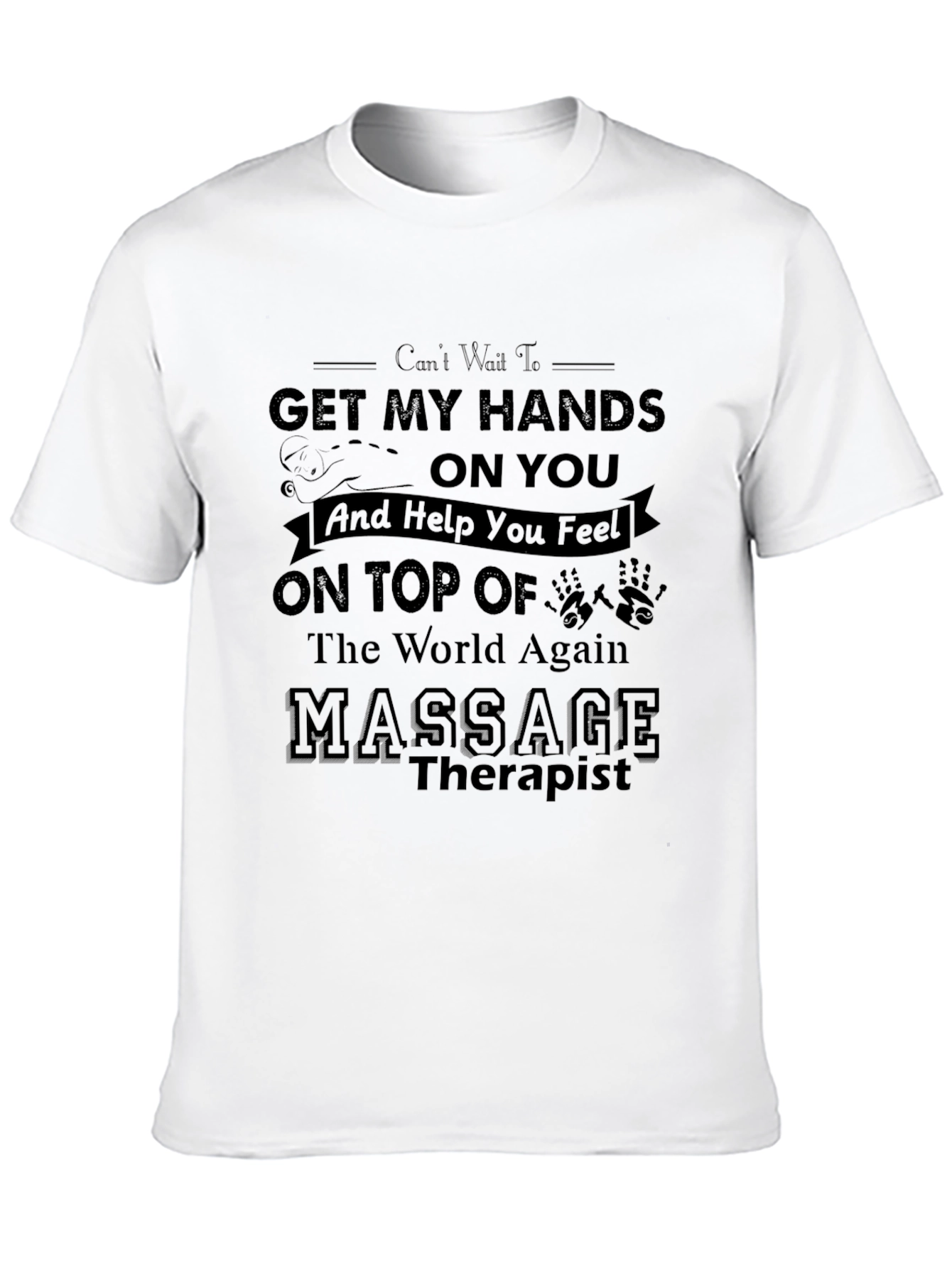 Massage Therapist Graphic T-Shirt