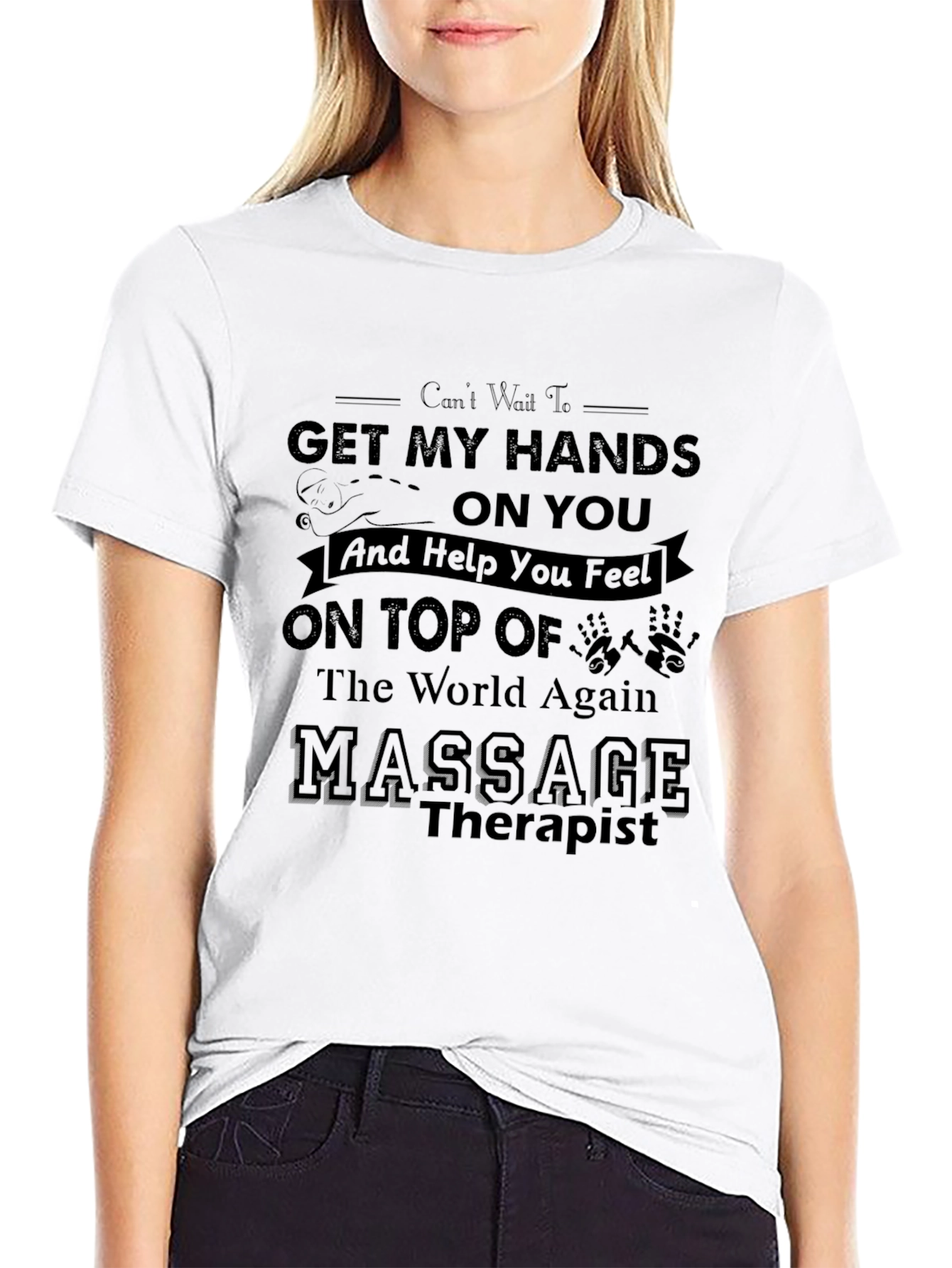Massage Therapist Graphic T-Shirt