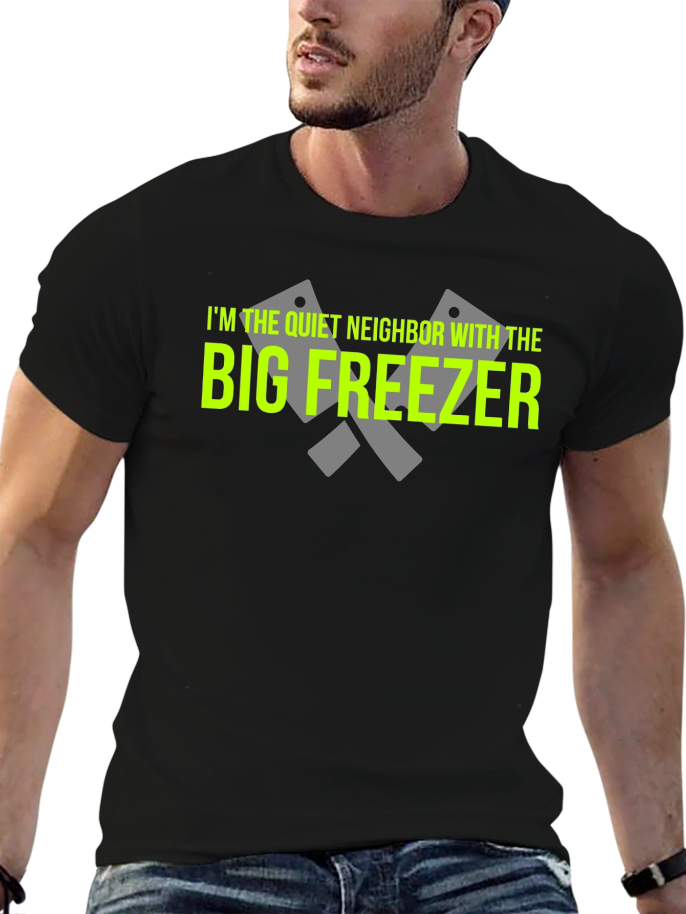 Quiet Neighbor Big Freezer Graphic Tee
