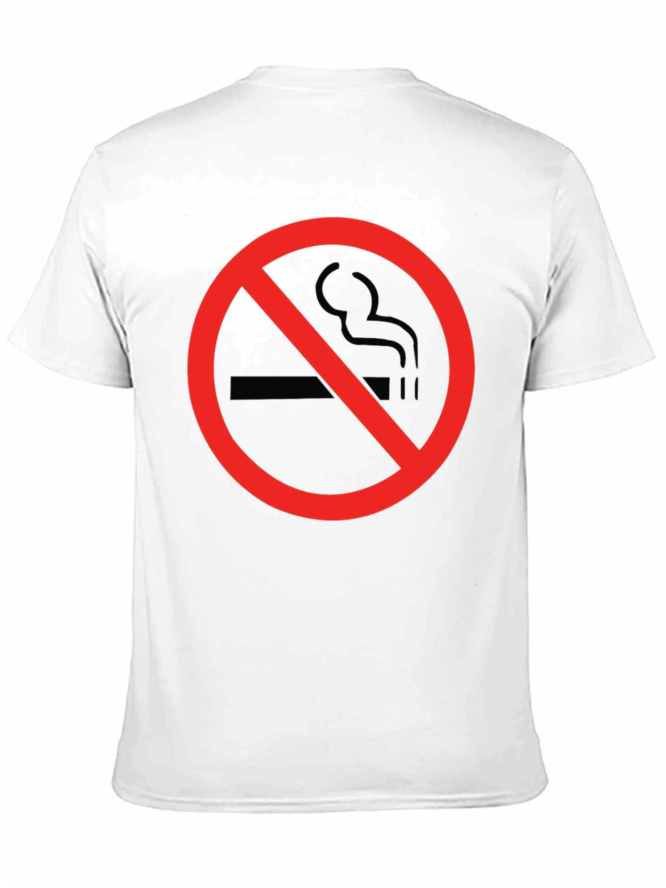 No Smoking Graphic Tee - Classic Black T-Shirt